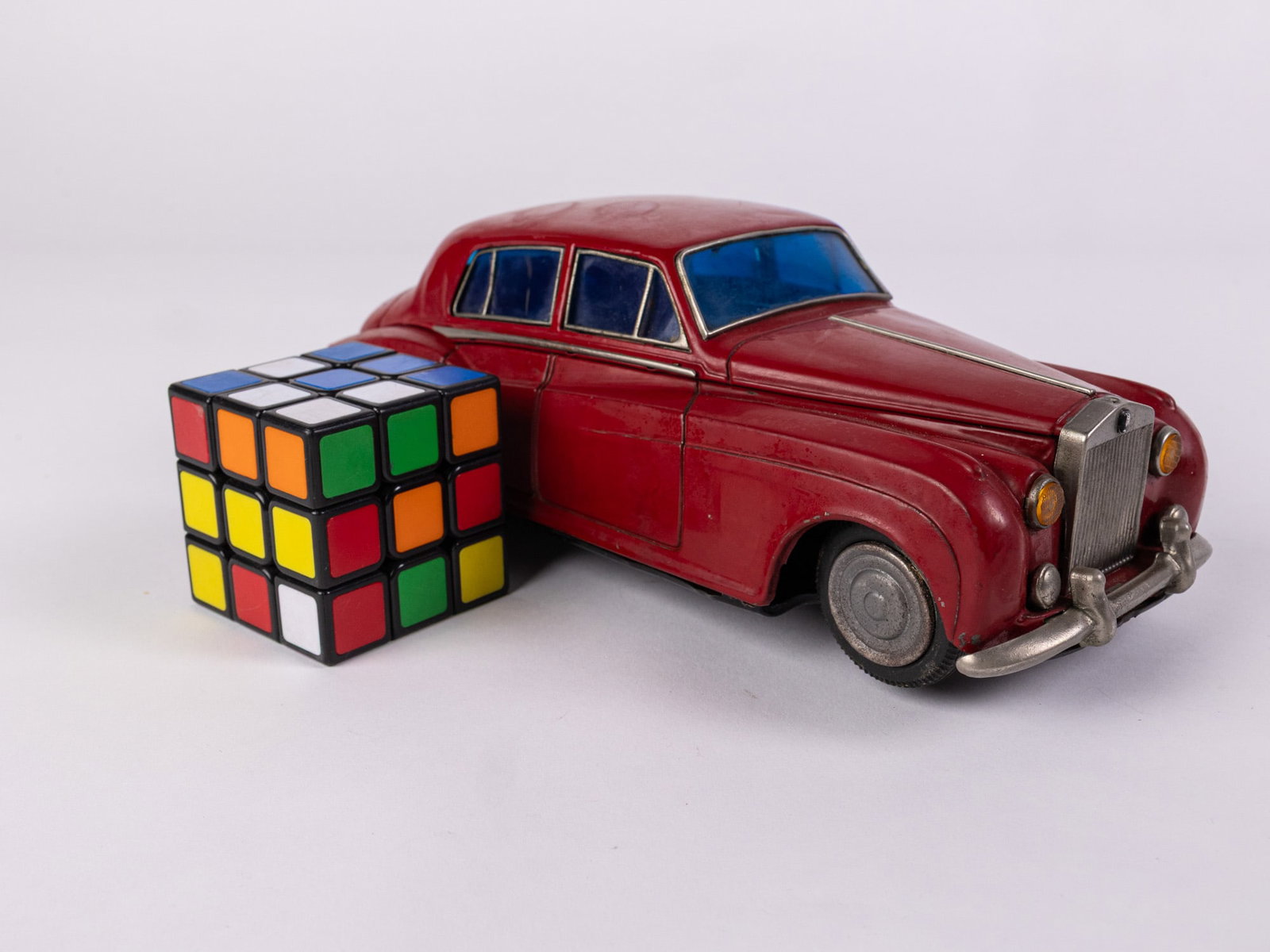 Vintage Rolls Royce Battery Powered Toy Model Car - 2