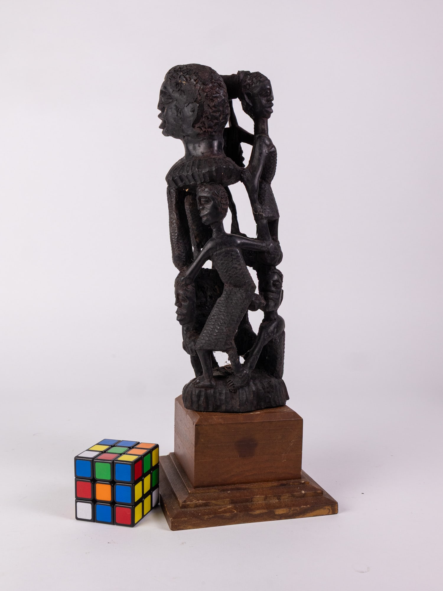 African Makonde Tree of Life Sculpture - 2