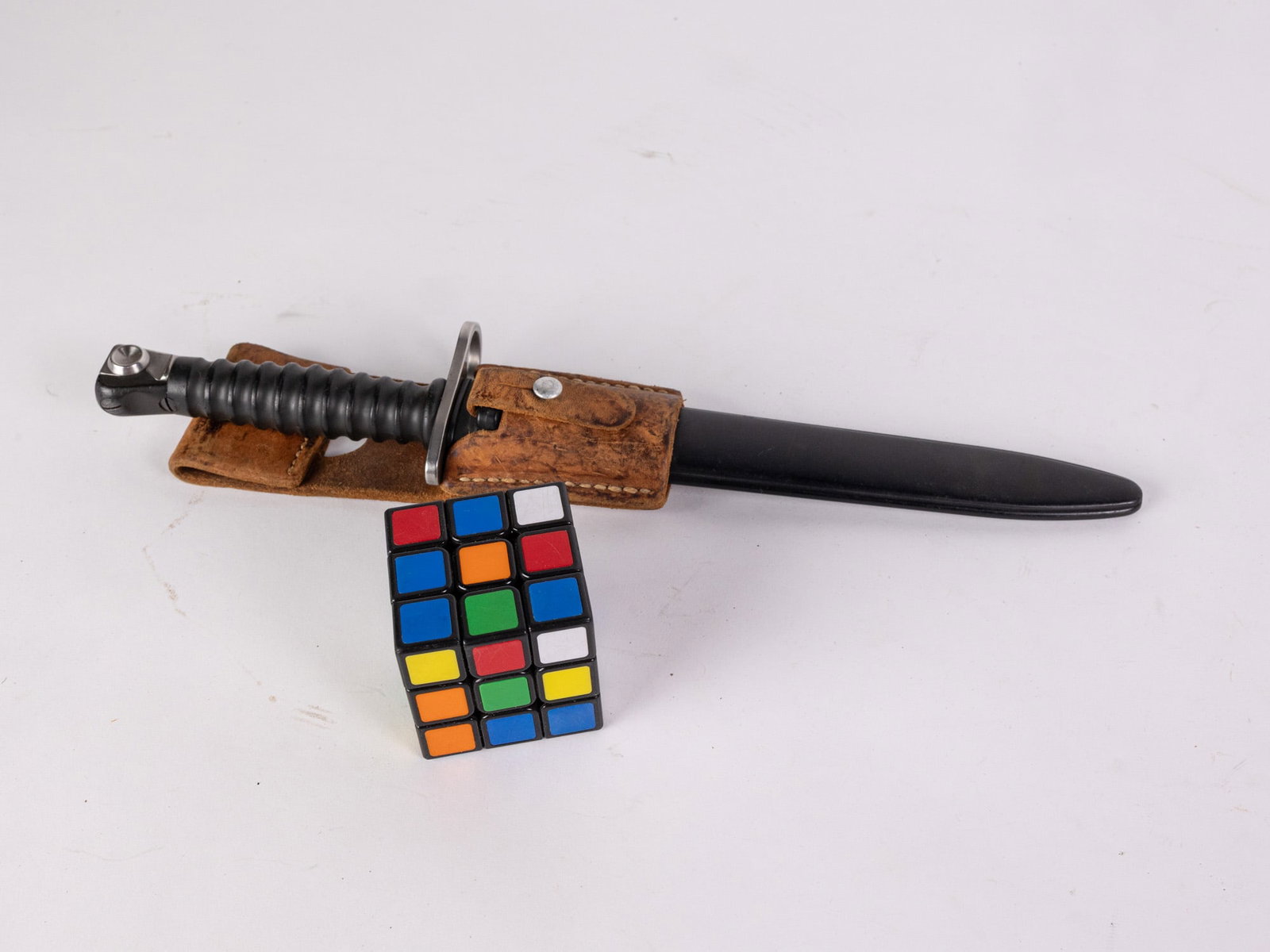 Vintage Swiss M1957 Combat Bayonet - 2