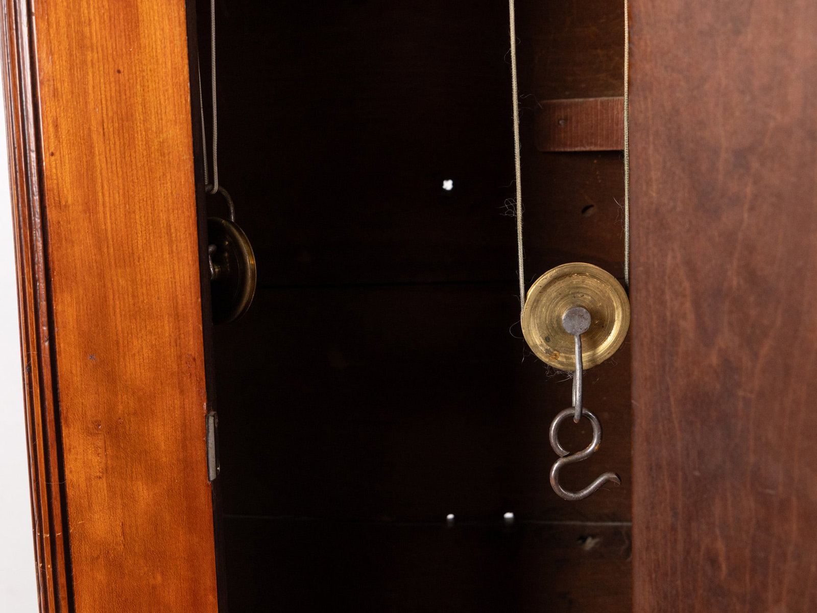 George Hollinshead of Woodstown, New Jersey Early 19th Century Grandmother Clock - 5