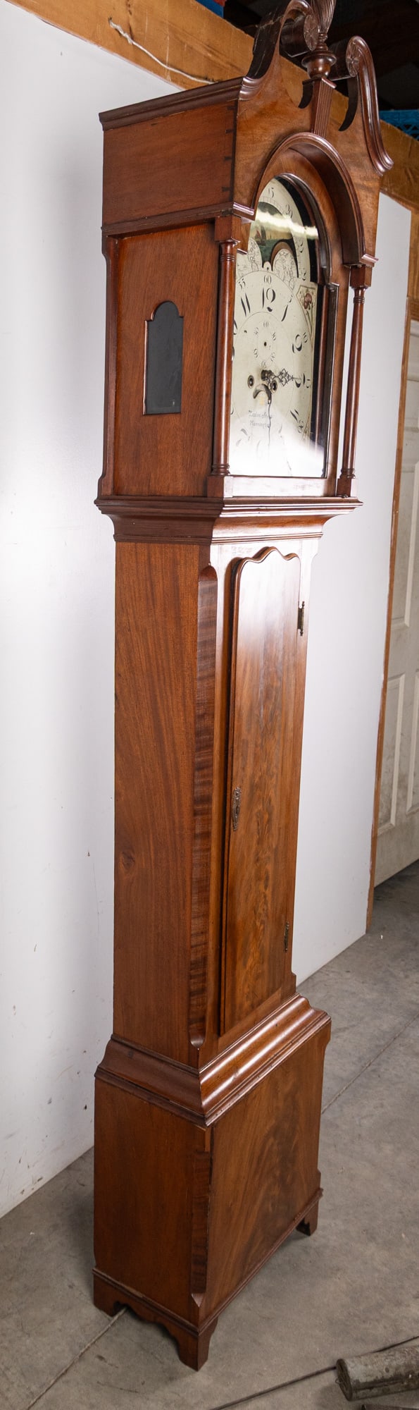 Zadok Street of Mannington, New Jersey, Early 19th Century Tall Case Clock - 7