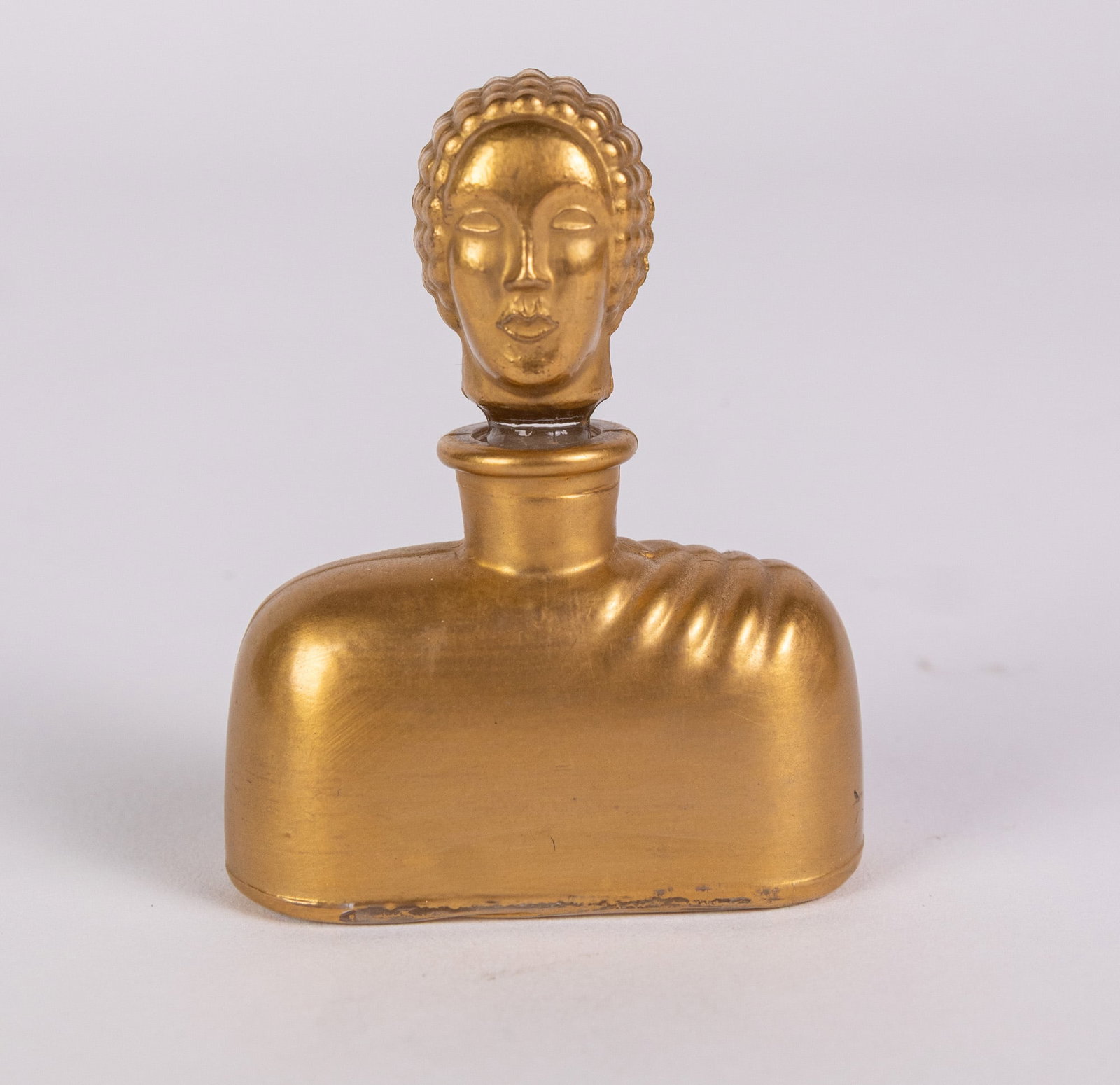 (2) Hattie Carnegie Figural Gilded Perfume Bottles - 8