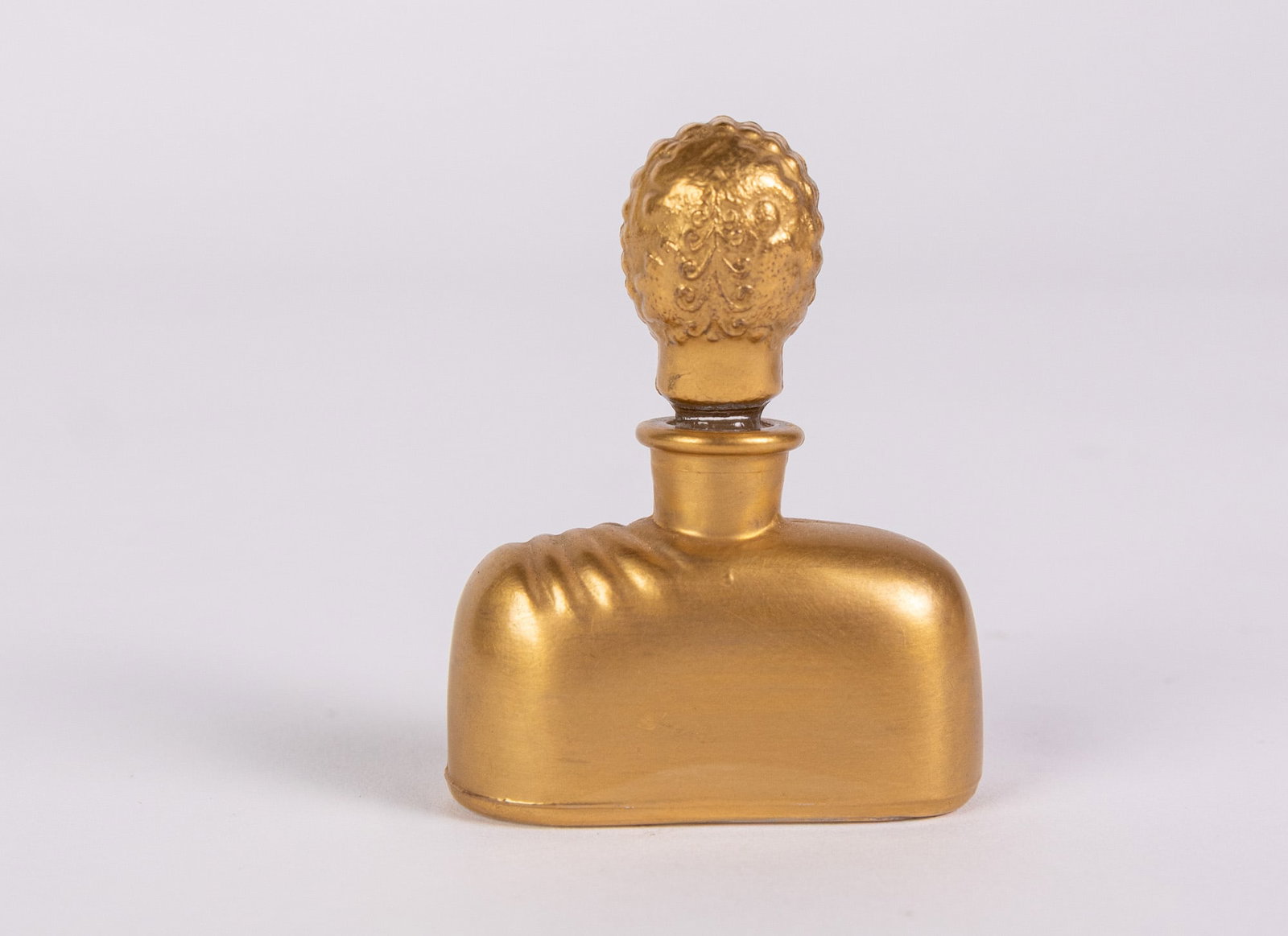 (2) Hattie Carnegie Figural Gilded Perfume Bottles - 9