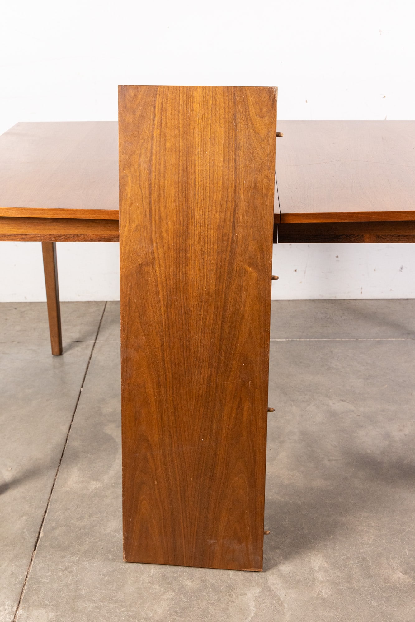 Walnut Mid Century Modern Dining Table - 7