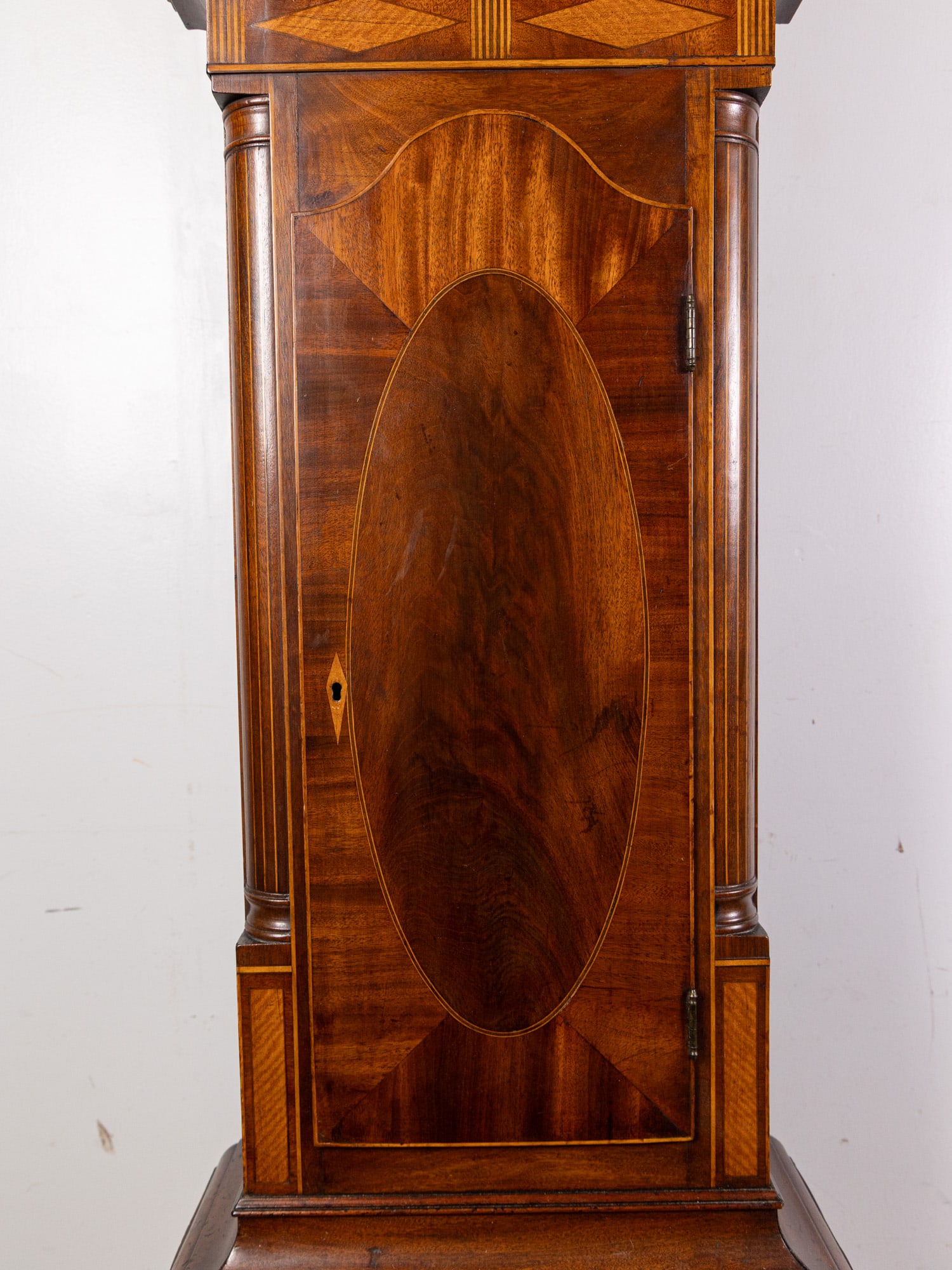 William Morris of Bridgeton, New Jersey Federal Tall Case Clock - 4