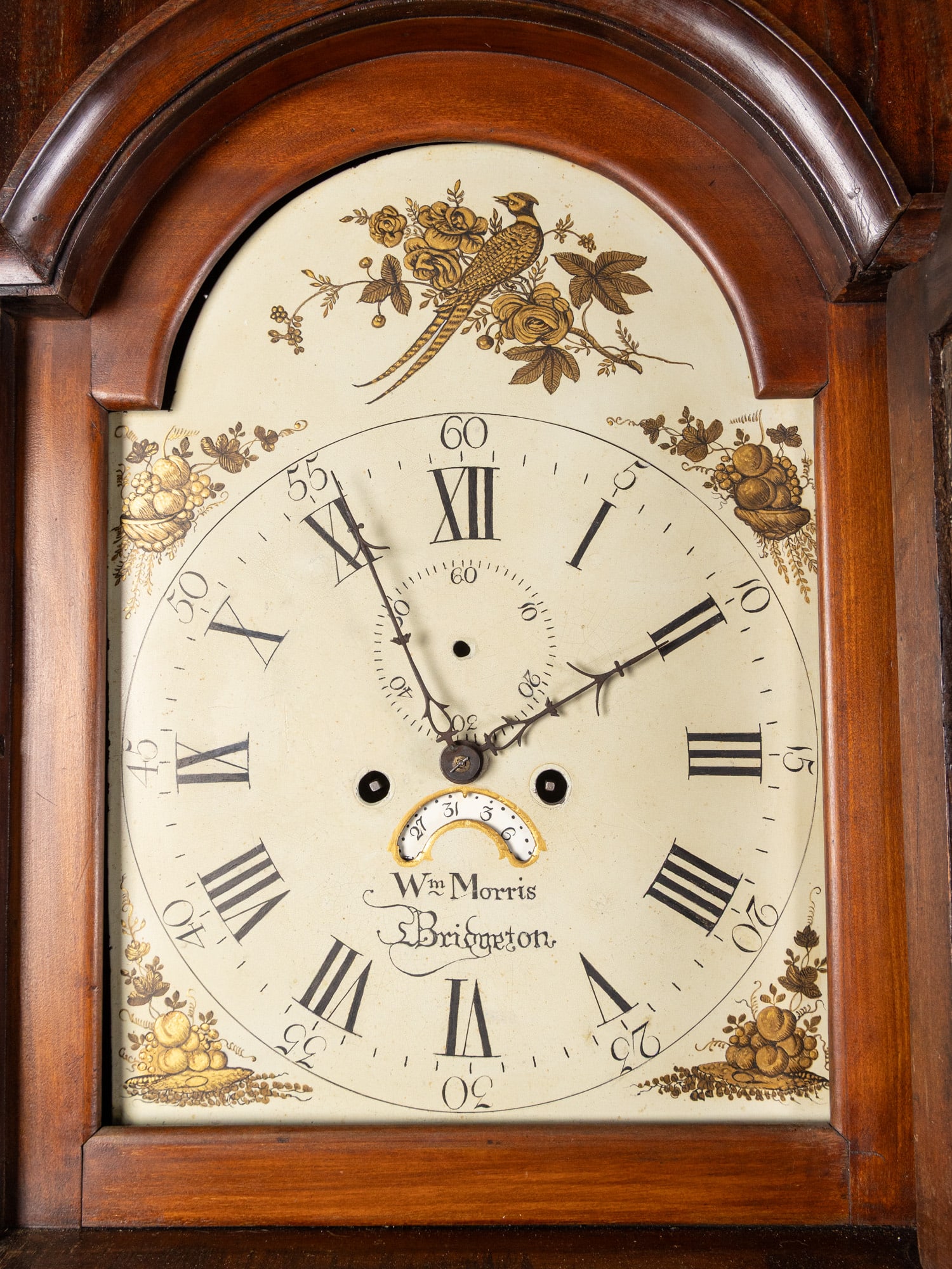 William Morris of Bridgeton, New Jersey Federal Tall Case Clock - 7