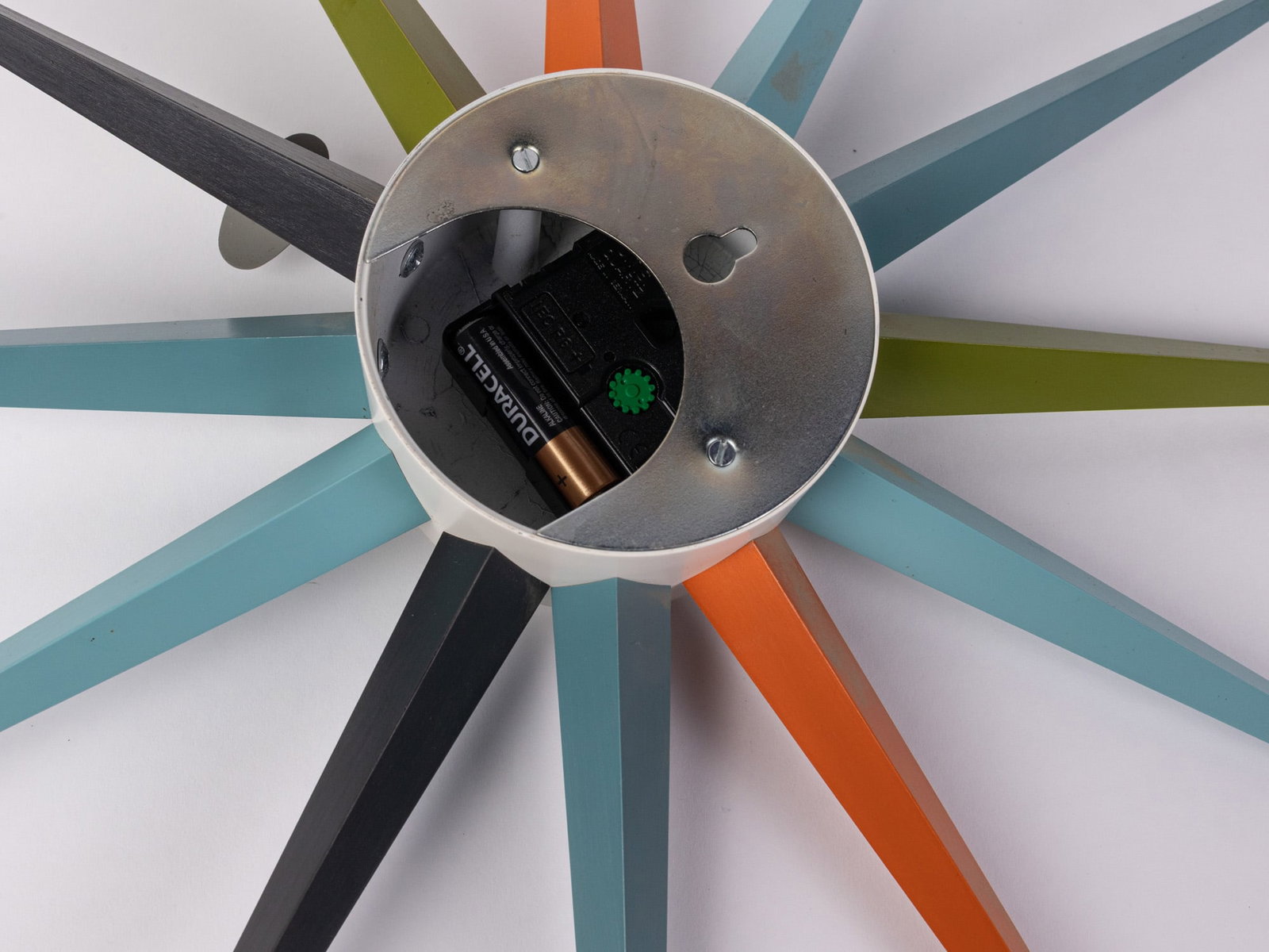 George Nelson Sunburst Wall Clock - 5