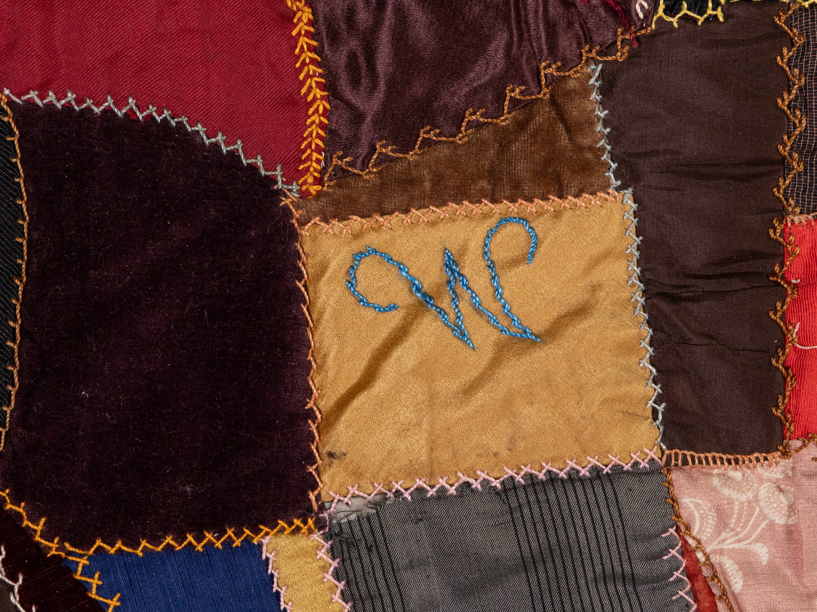 Antique Crazy Quilt - 2