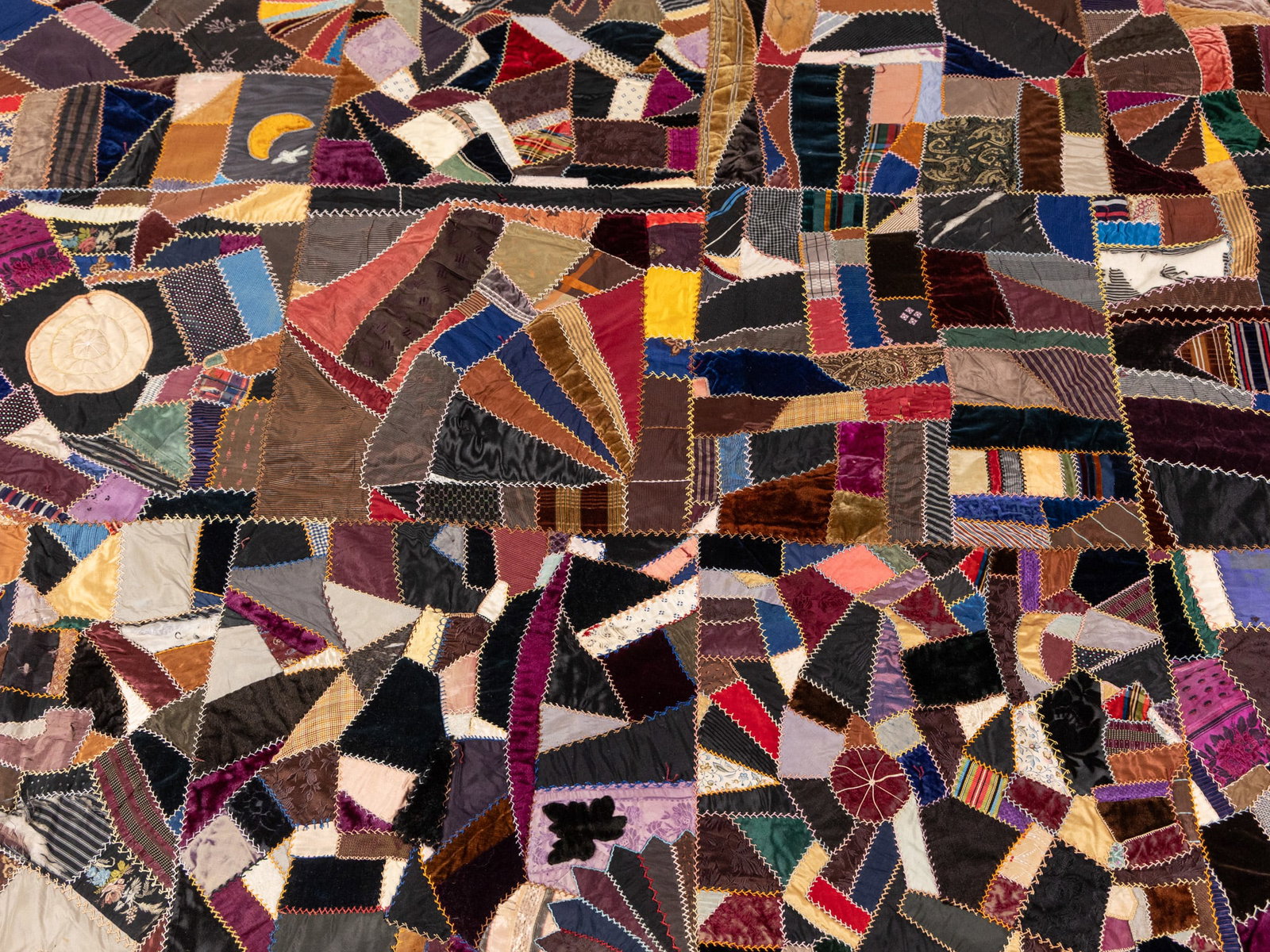 Antique Crazy Quilt - 7