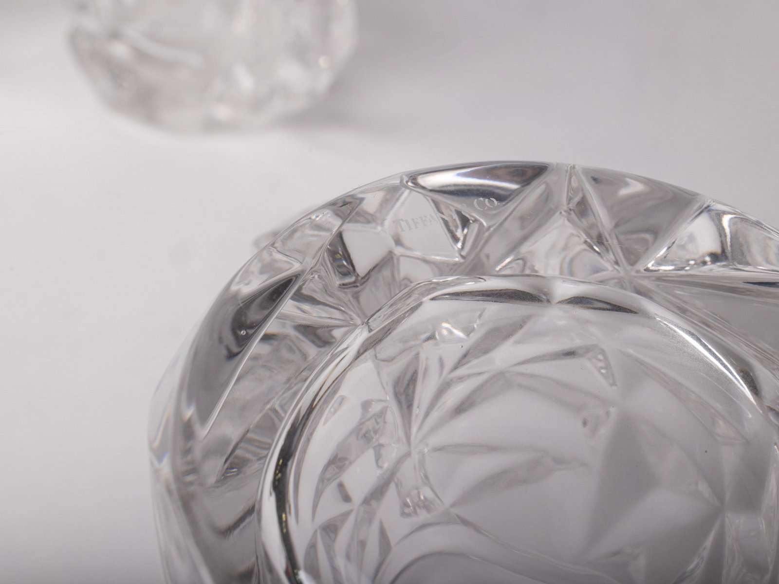 (4) Tiffany & Co. Rock Cut Mugs - 7