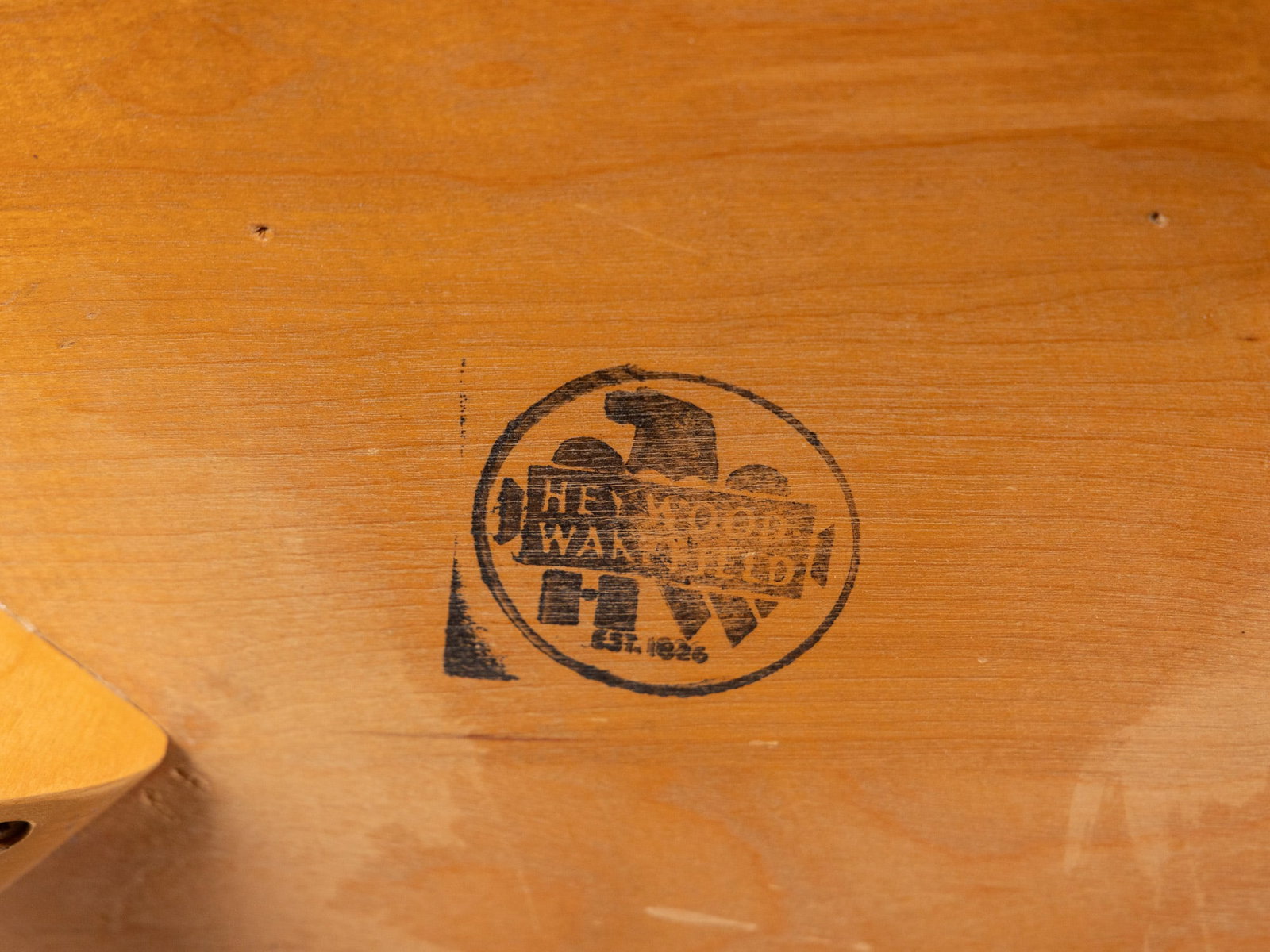 Mid Century Heywood Wakefield Maple "Encore" Side Table - 5