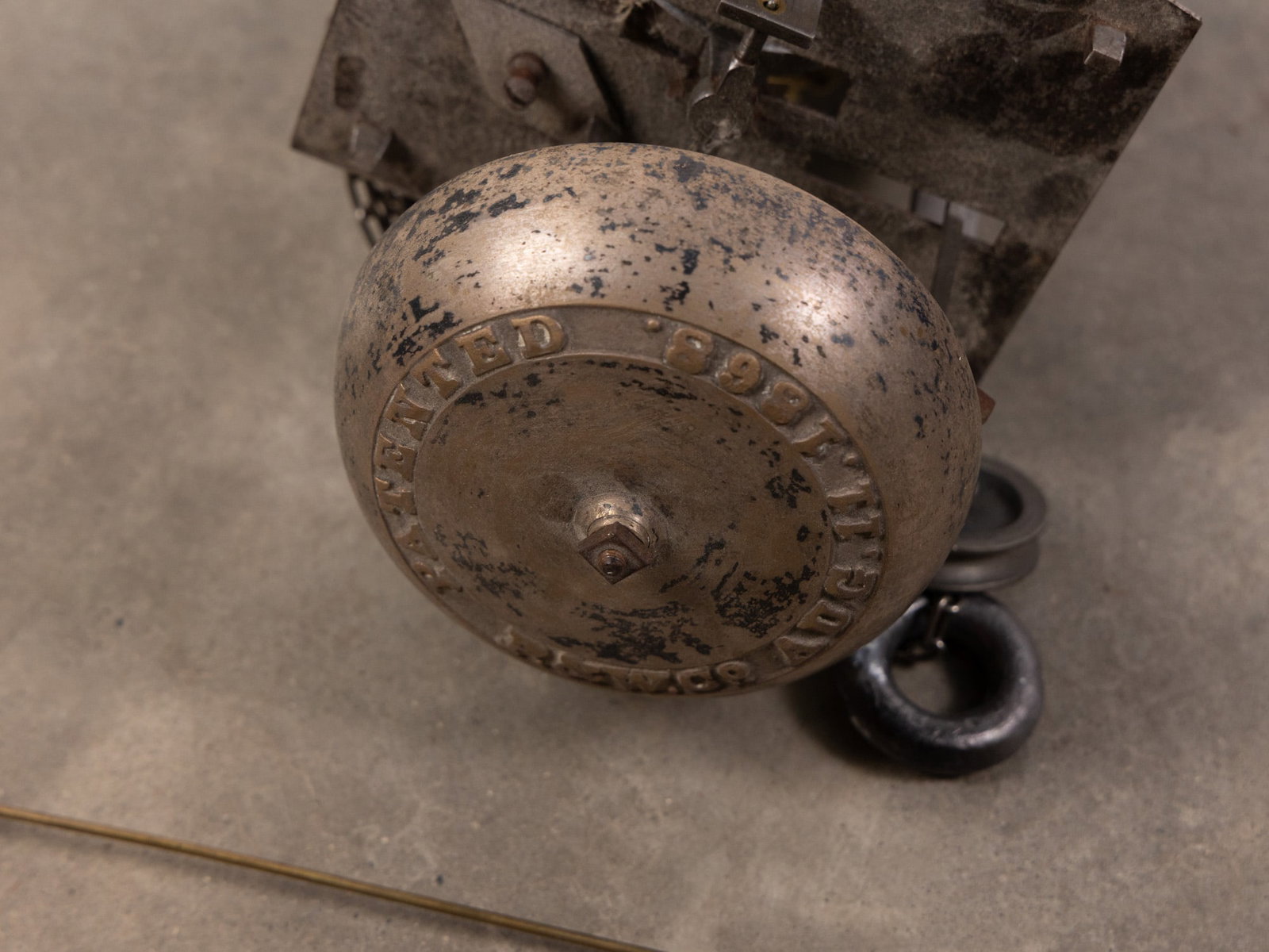 Antique P&W Co. Lantern Clock - 2
