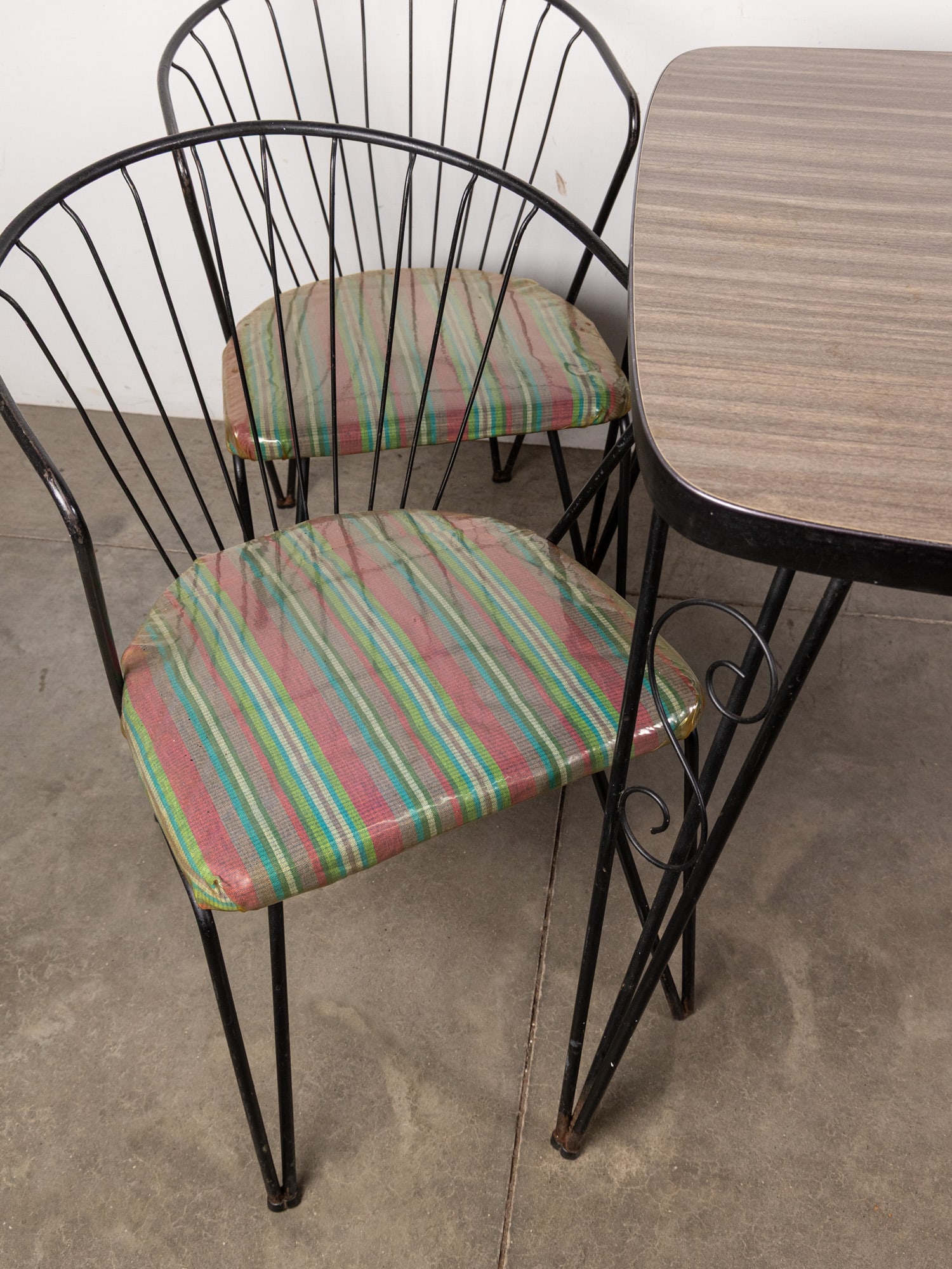 Five Piece Mid Century Modern Dining Set - 2