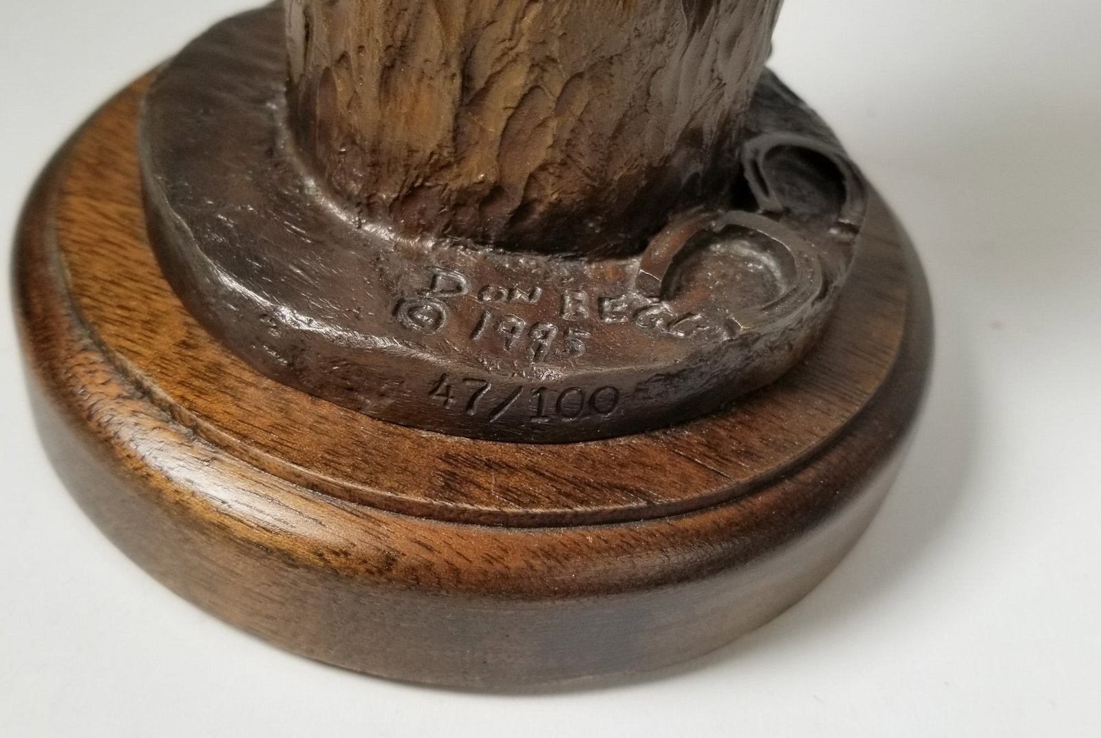 Don Begg "Blacksmith's Tools" Bronze Sculpture - 2