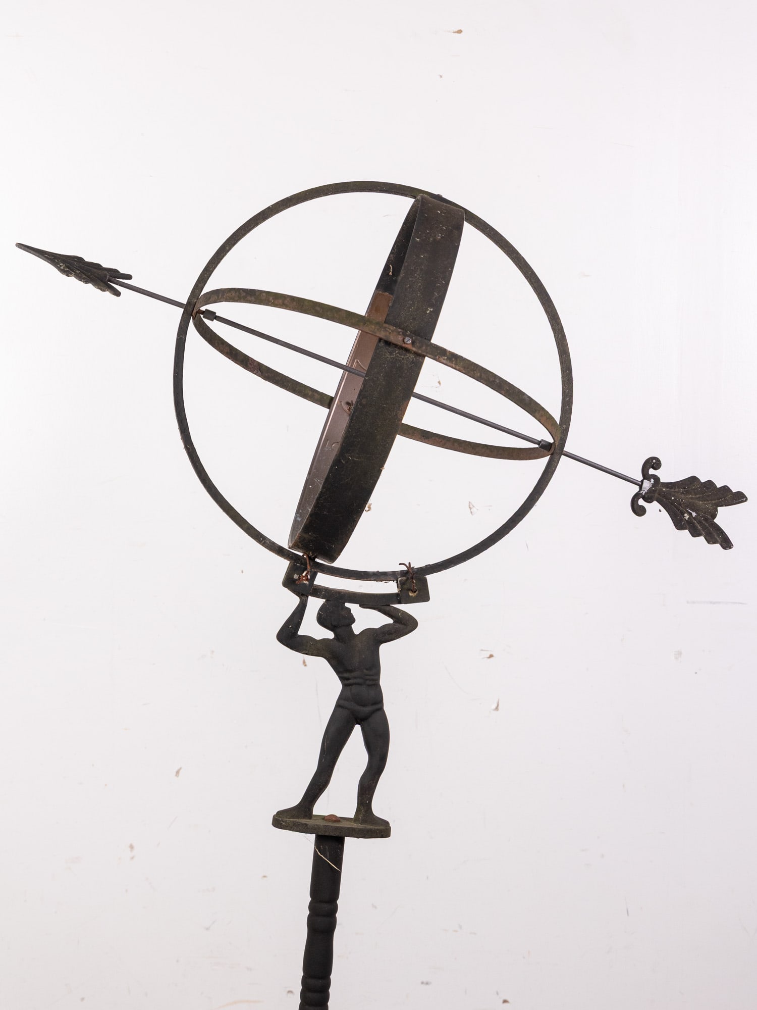Atlas Armillary Garden Sculpture - 2