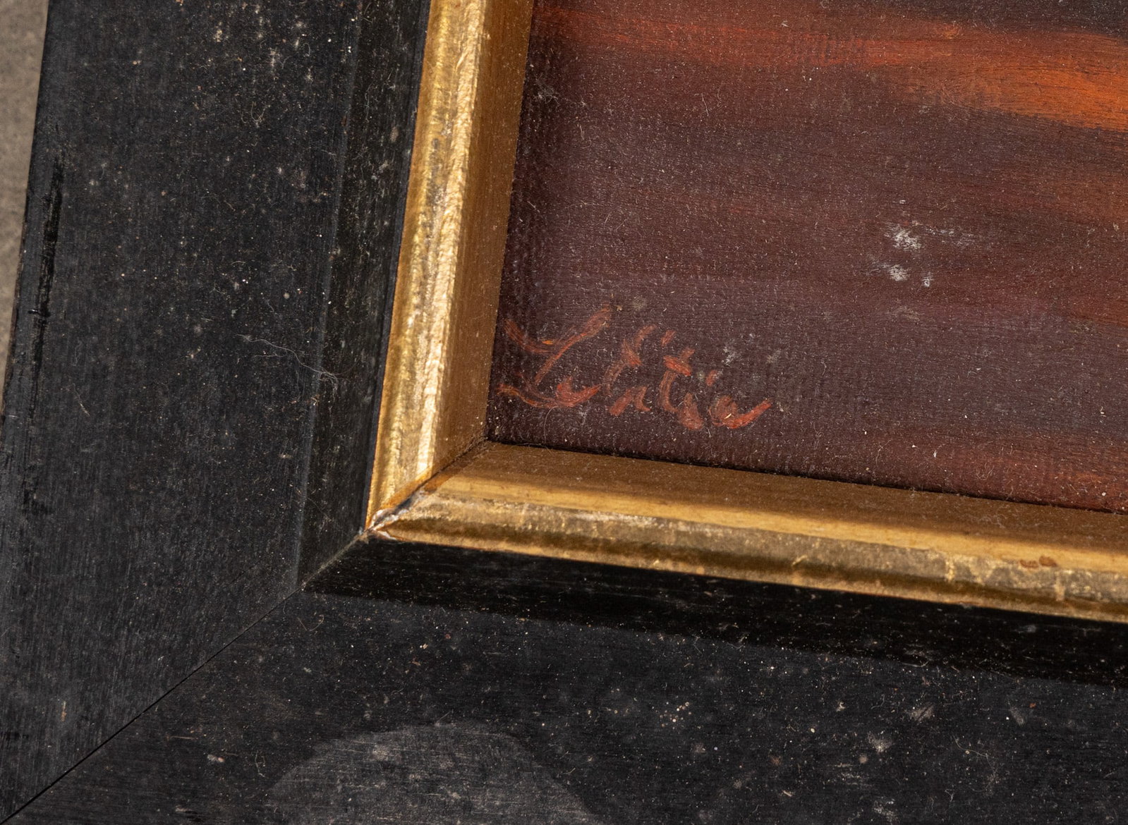 Framed Original Oil Painting - 2