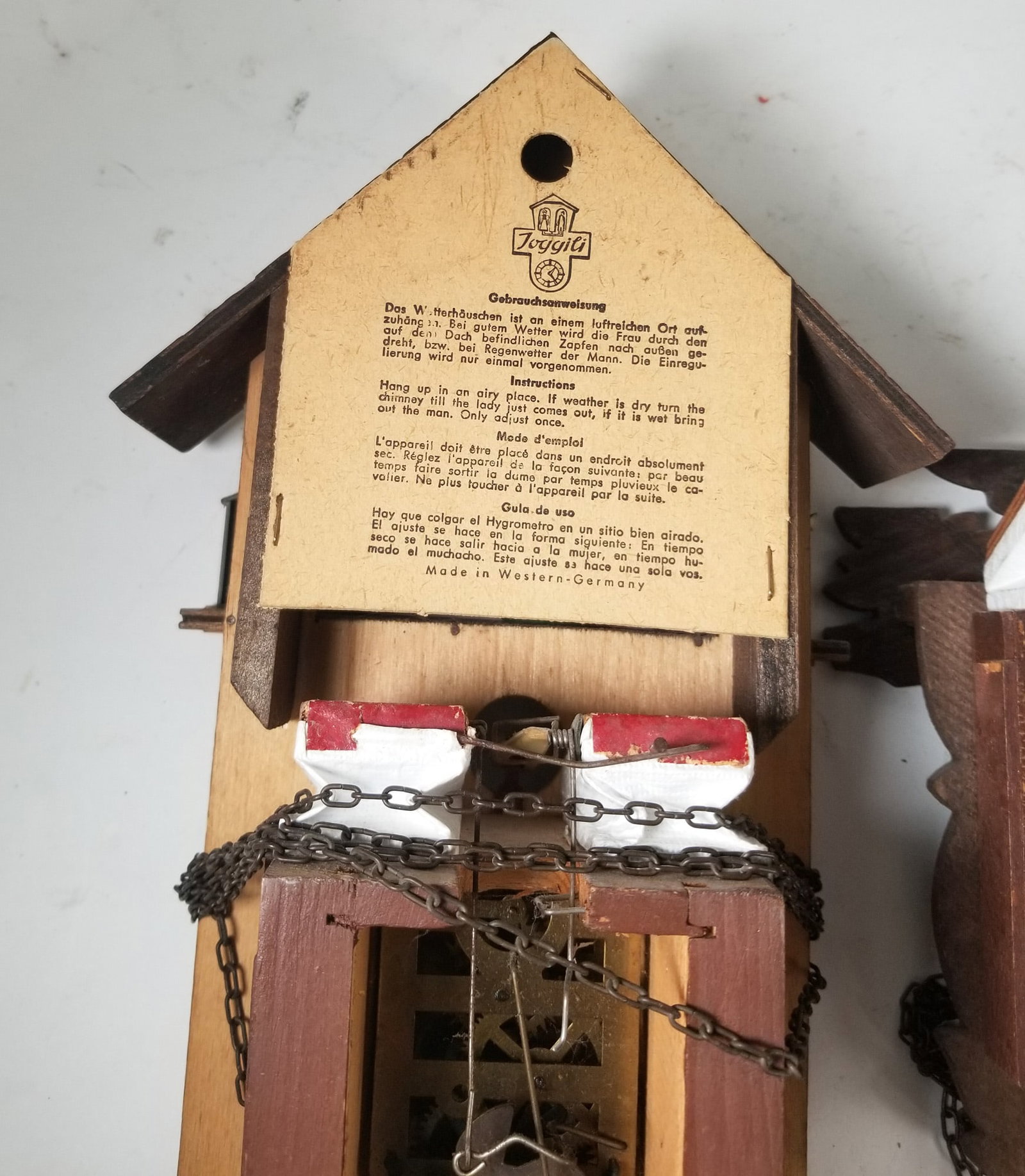 Three Vintage Small Cuckoo Clocks - 7