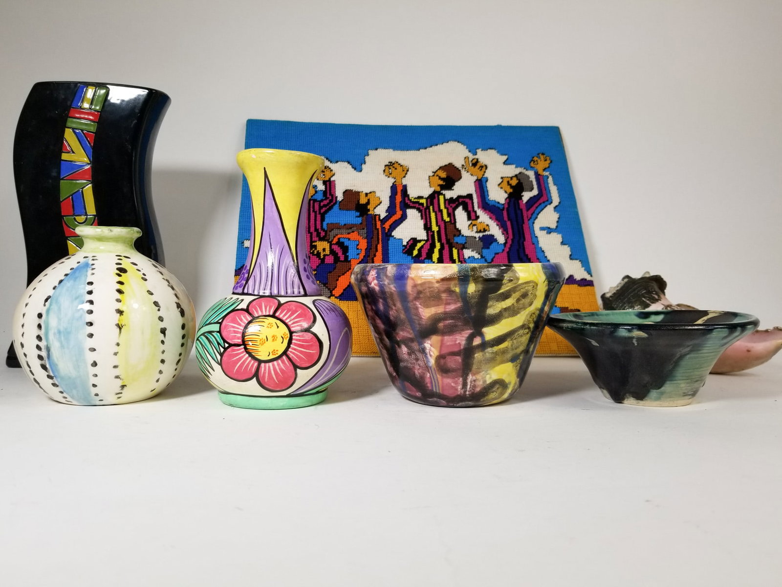 Folk Art Assortment Lot - 2