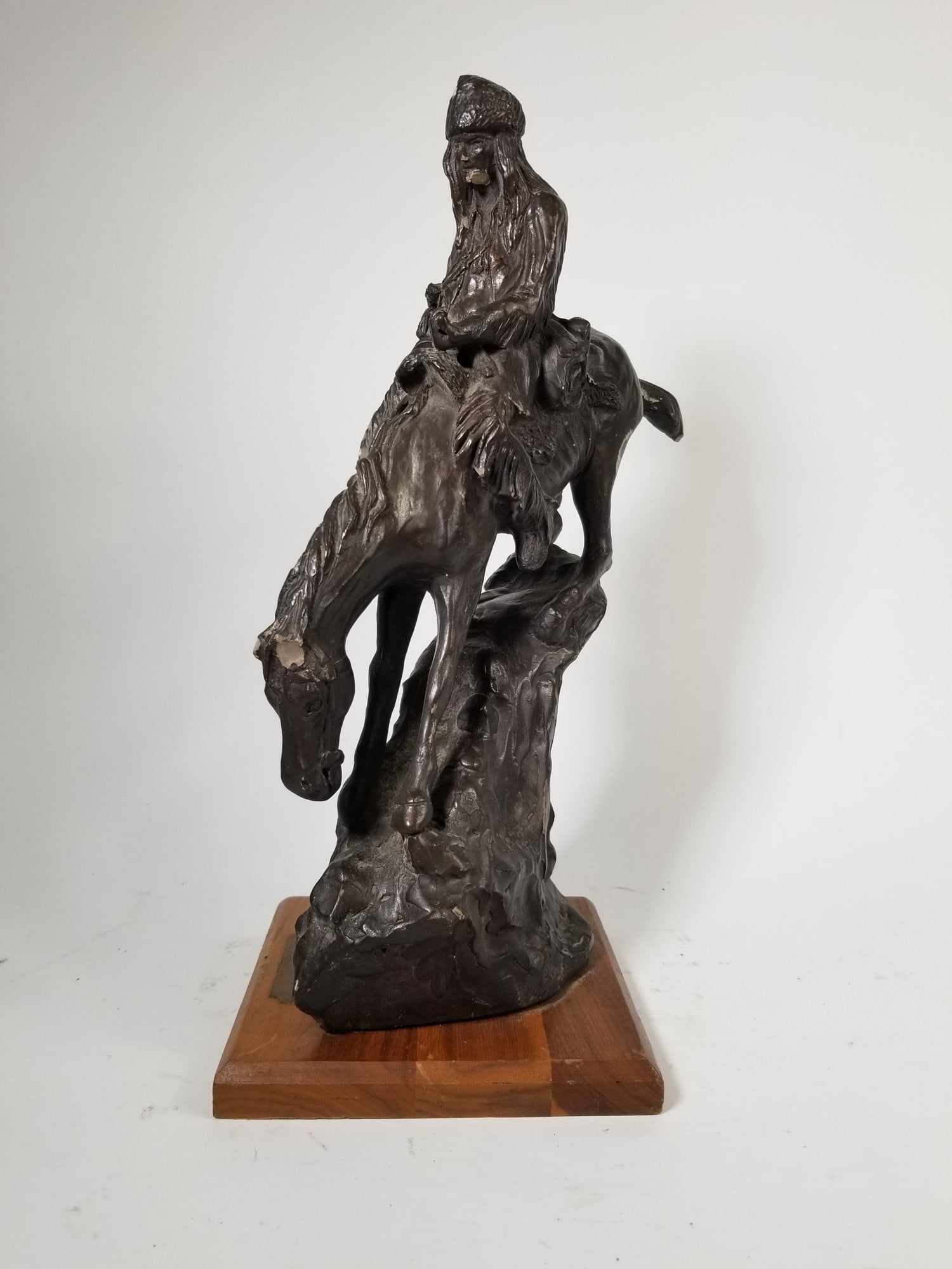 Remington "Mountain Man" Replica Sculpture - 3