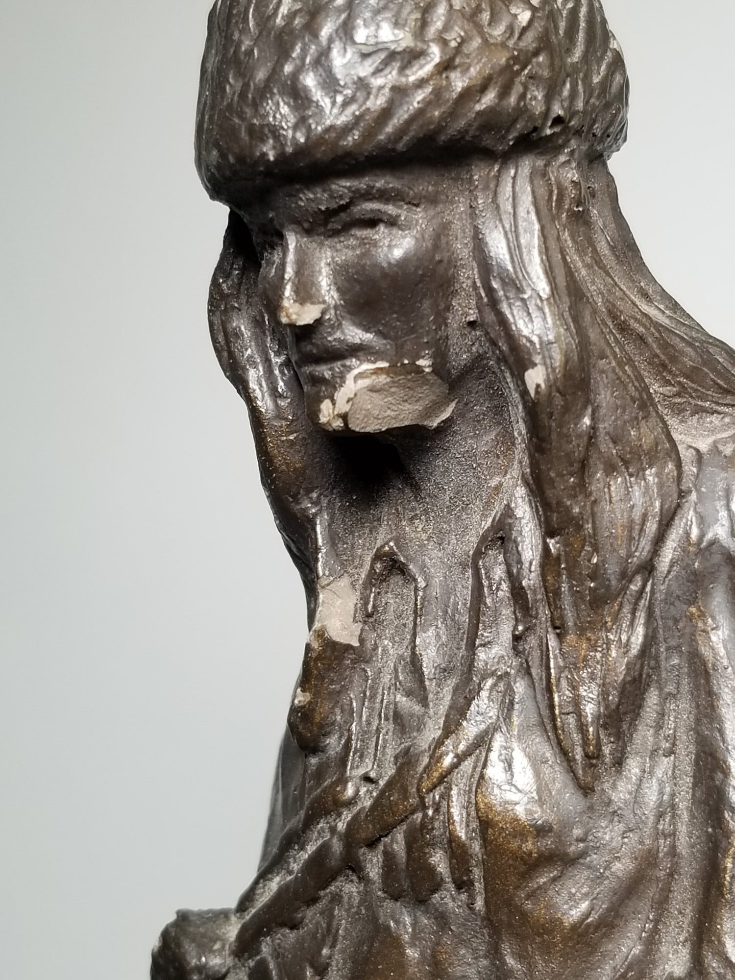 Remington "Mountain Man" Replica Sculpture - 4