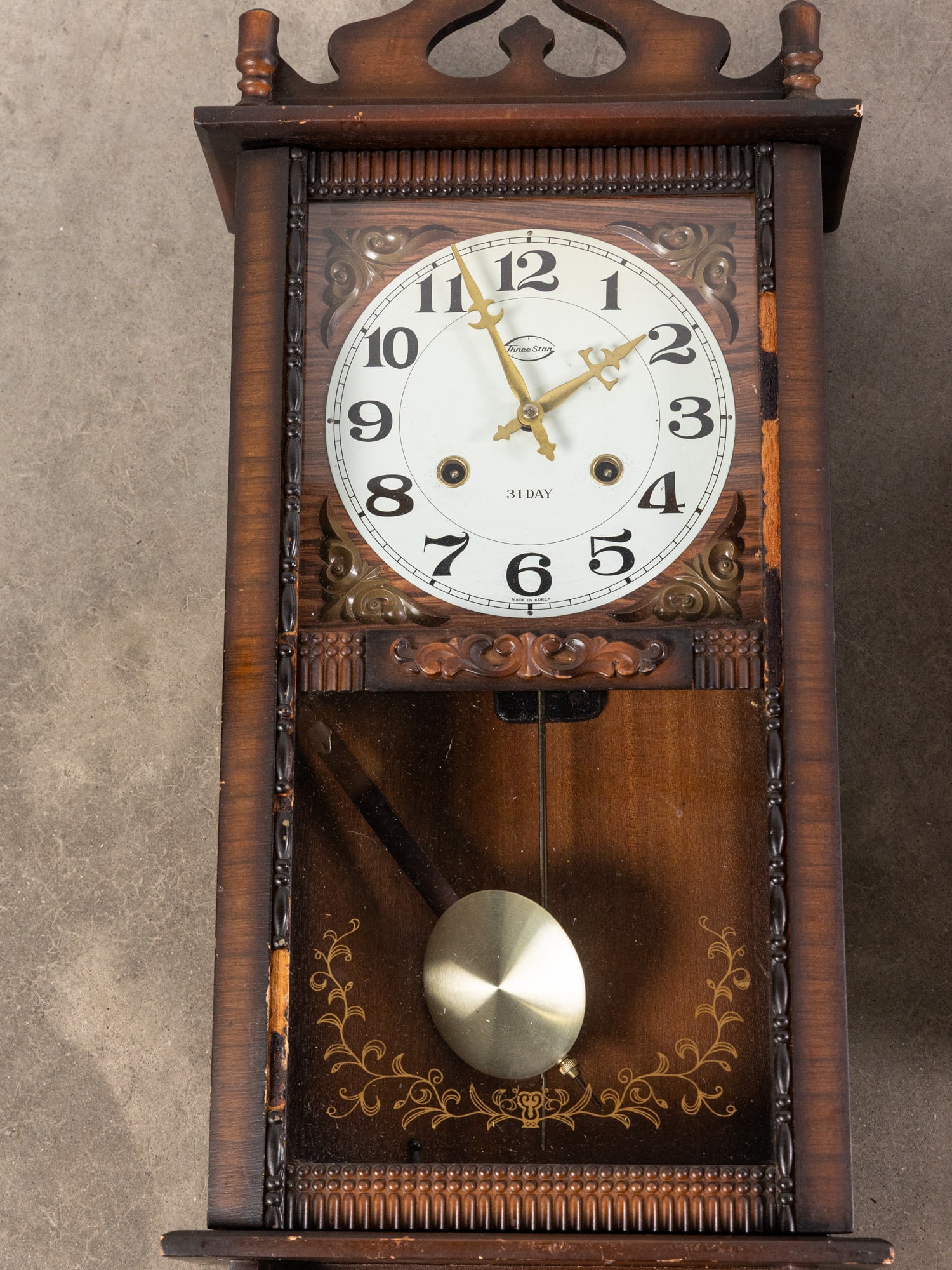 Two Vintage Wall Mounted Clocks - 2