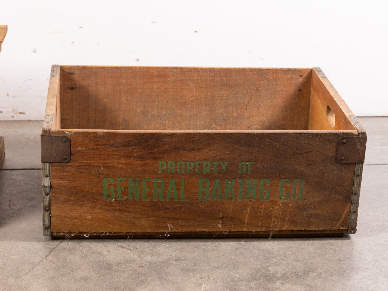Two Vintage Wooden Advertising Crates - 3