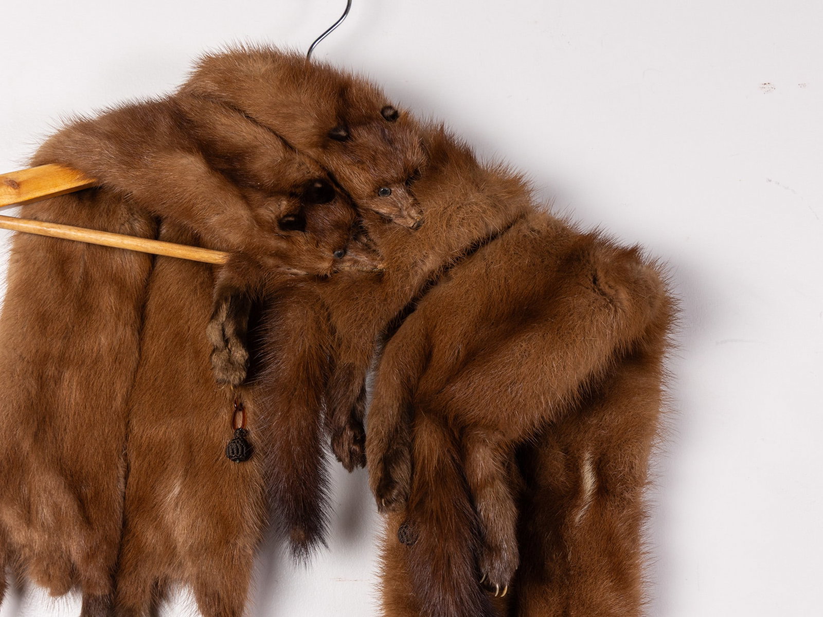 Vintage Fur Animal Stole - 5