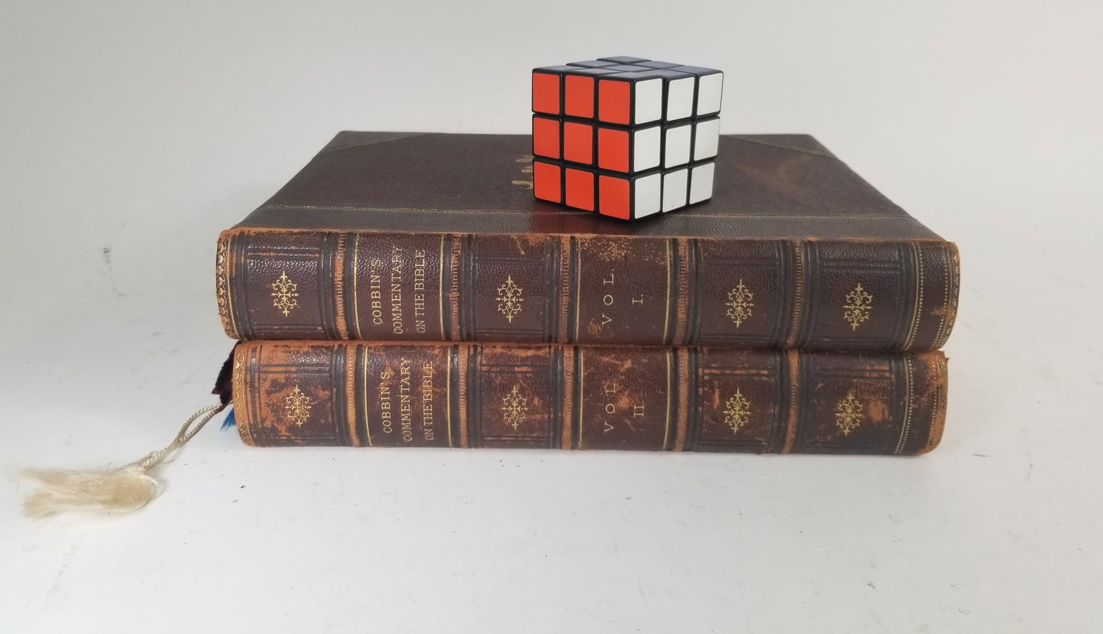 Two Volumes of Cobbin's Commentary on the Bible - 2