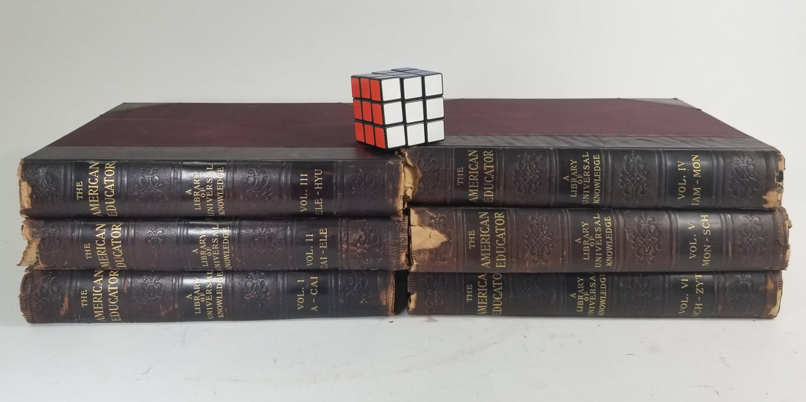 Six Volumes of The American Educator: A Library of Universal Knowledge - 2