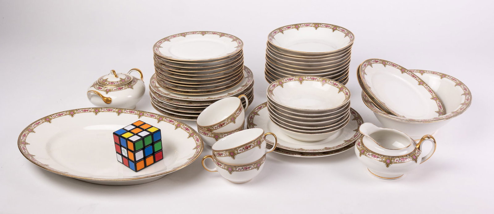 Limoges F.B. & Co. Porcelain Dish Set - 2