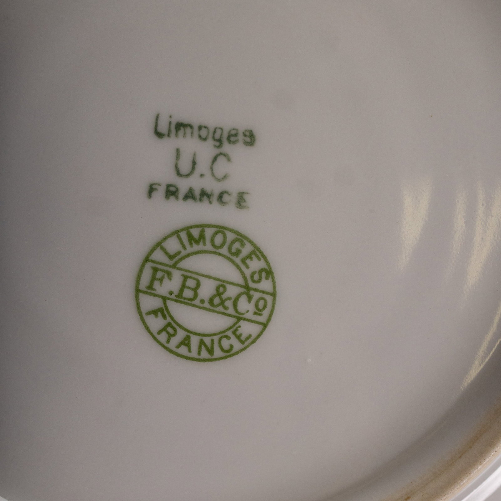 Limoges F.B. & Co. Porcelain Dish Set - 4