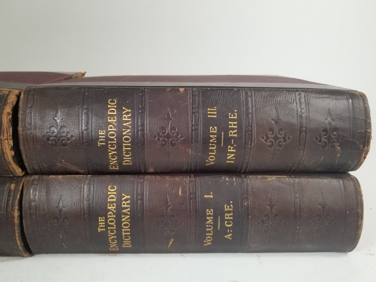 Four Volumes of 1896 Encyclopaedic Dictionary, Syndicate Publishing Co. - 4