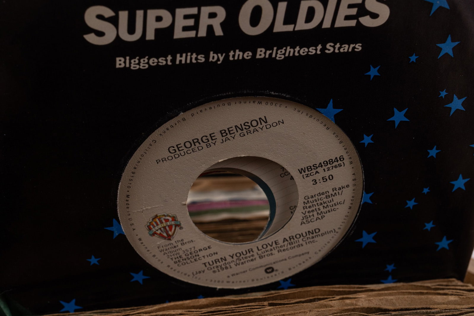 Large Lot of Vintage Vinyl 45s Single Records - 4