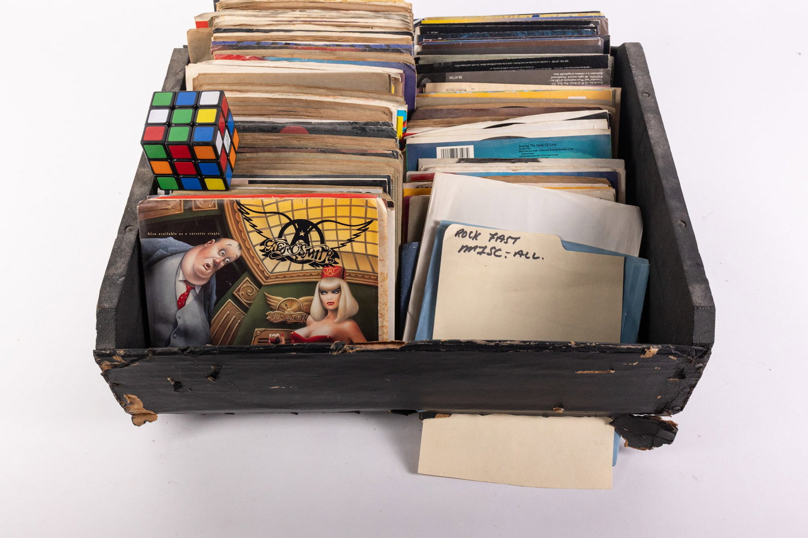 Large Lot of Vintage Vinyl 45s Single Records - 2