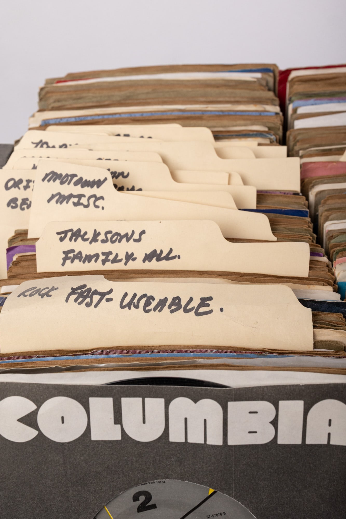 Large Lot of Vintage Vinyl 45s Single Records - 2