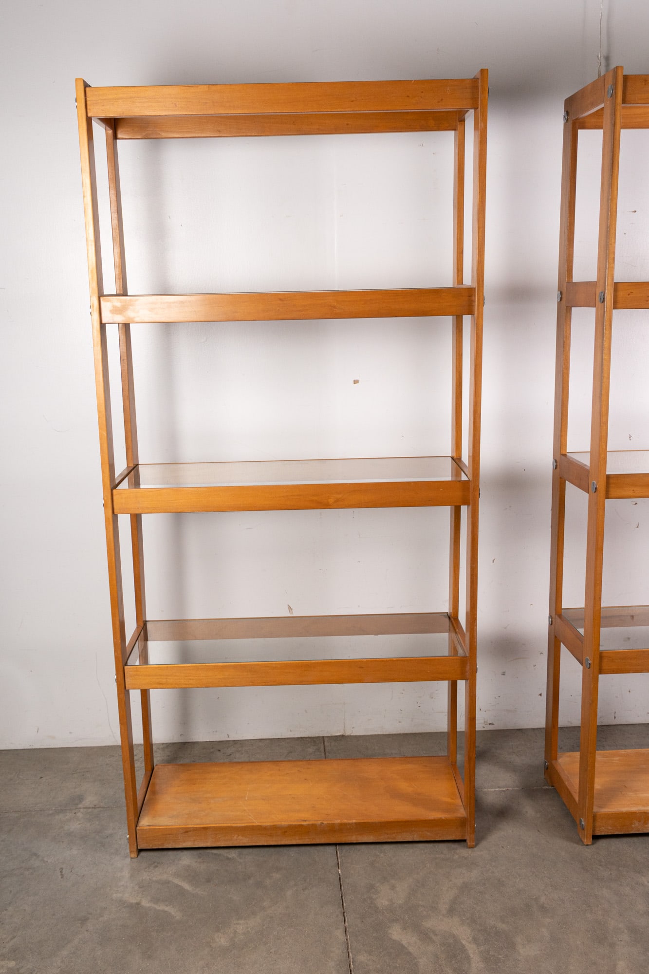 Pair of Modern Style Contemporary Bookcases - 2