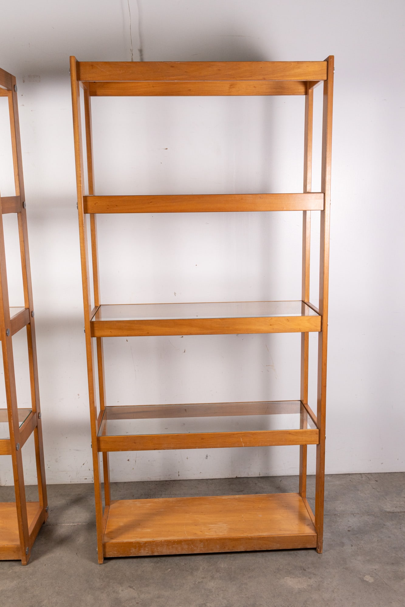 Pair of Modern Style Contemporary Bookcases - 3