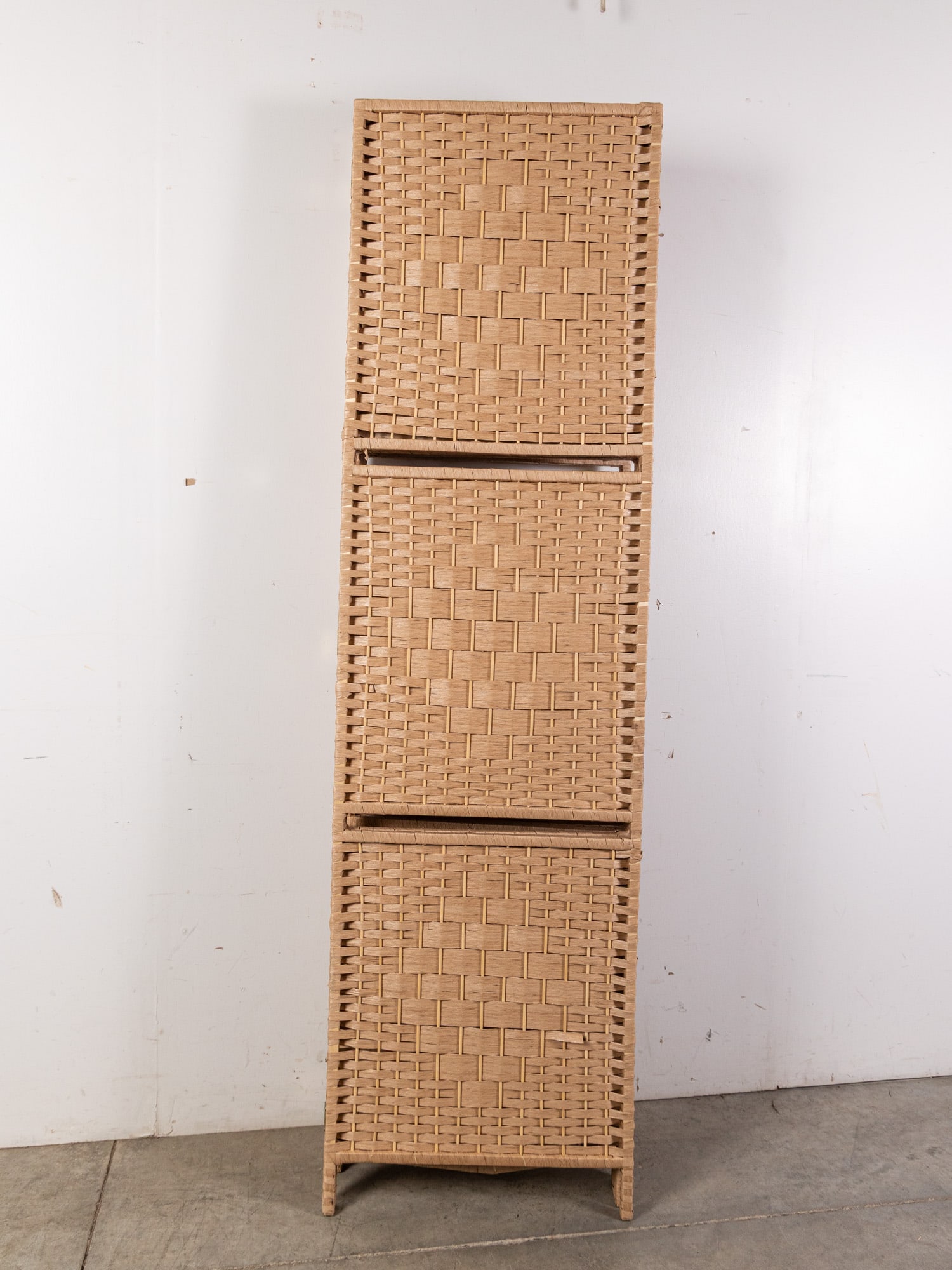 Woven Rattan Room Screen - 2