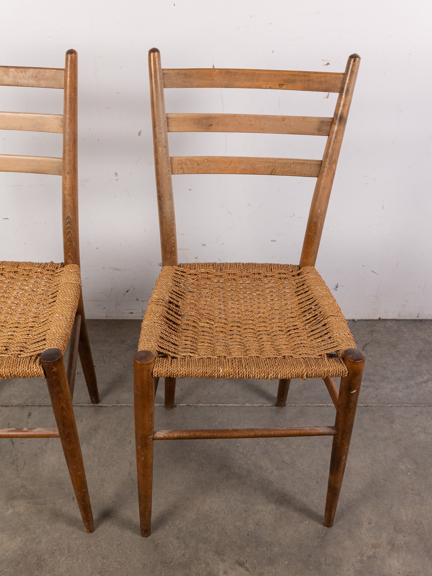 Pair of Chiavari Style Ladder Back Chairs - 3