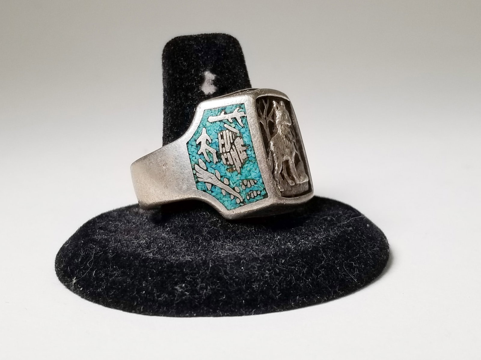 Silver Mens Rings Bracelet and Pendant - 3