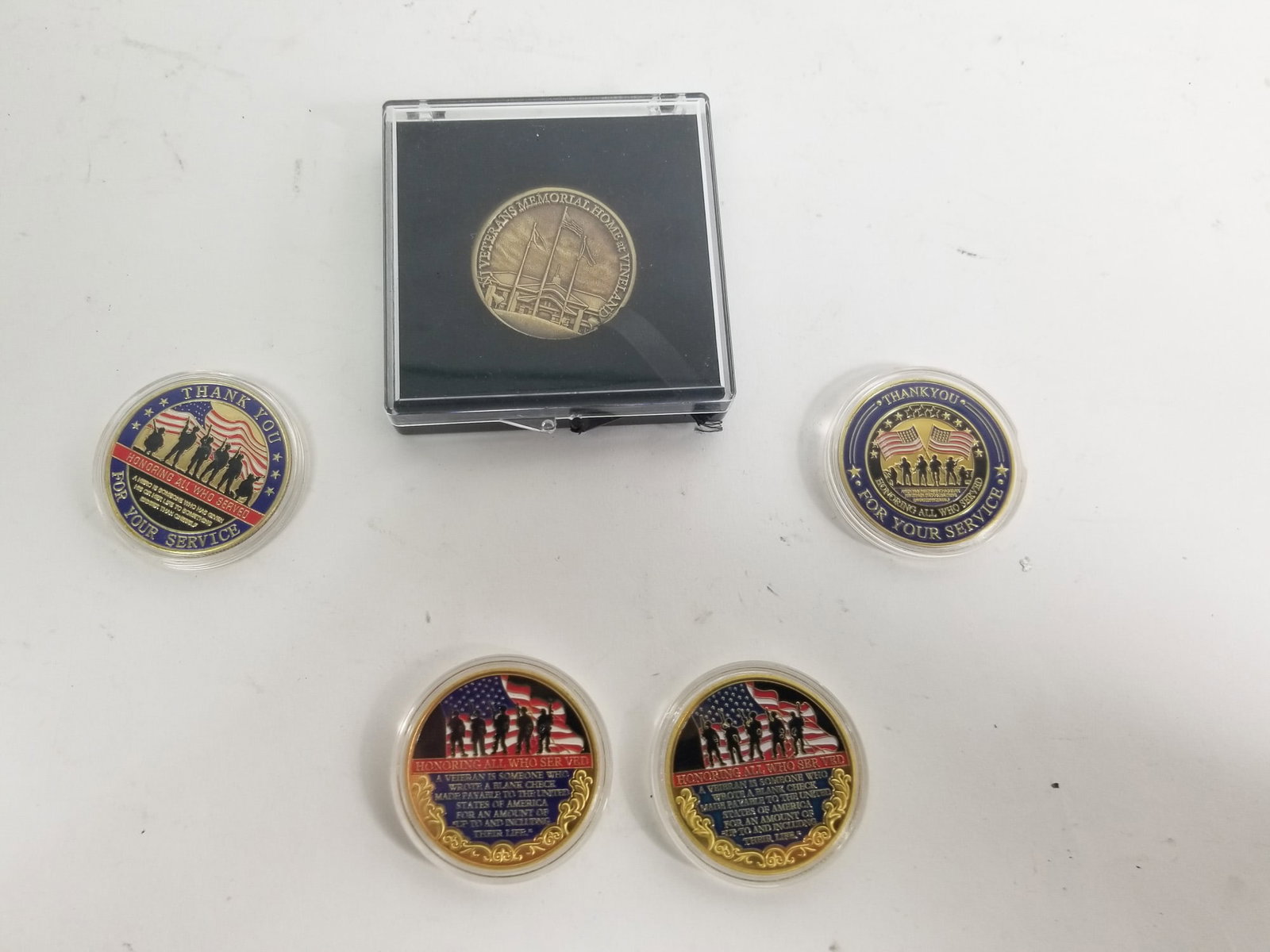 Five Medals to commemorate Veterans - 2