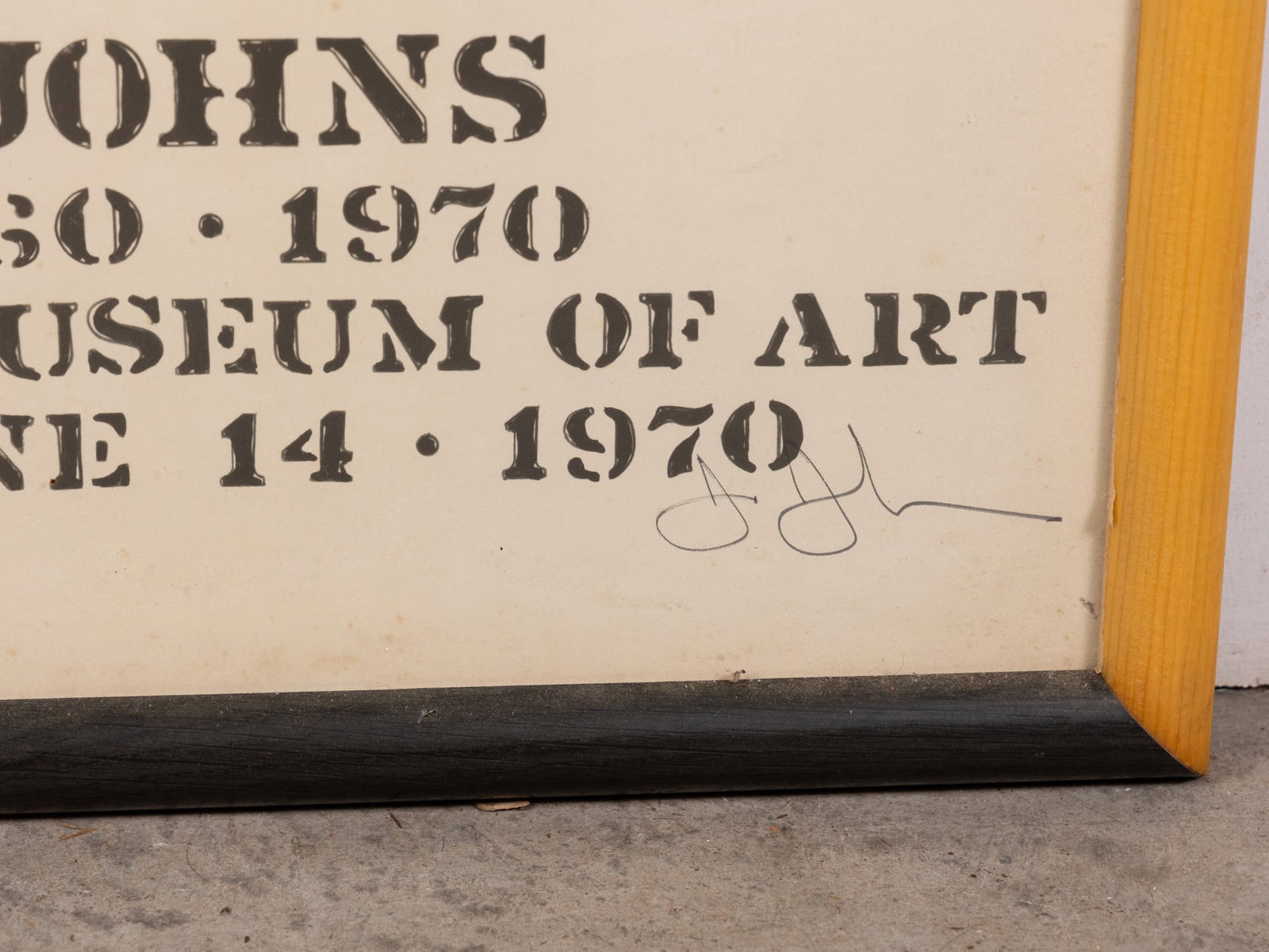 "Jasper Johns: Prints 1960-1970" Offset Litho on Paper [Signed] - 2