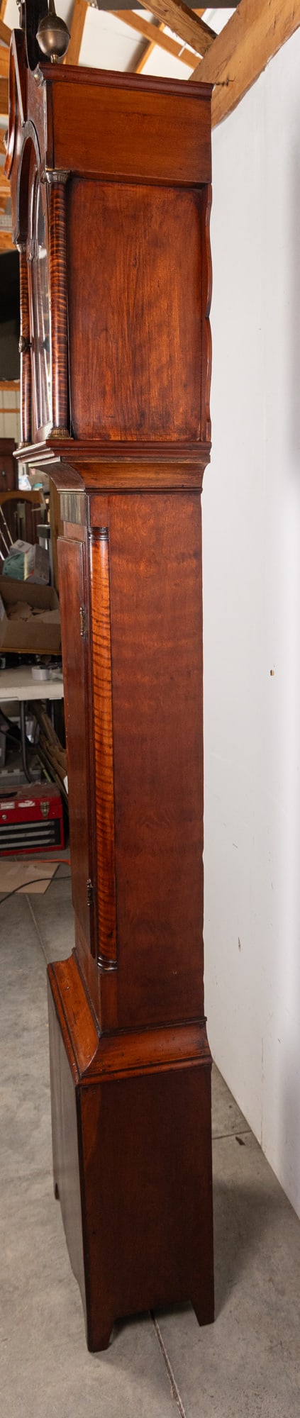 B. Greening, Sharptown, New Jersey Tall Case Clock c. 1790-1820 - 8