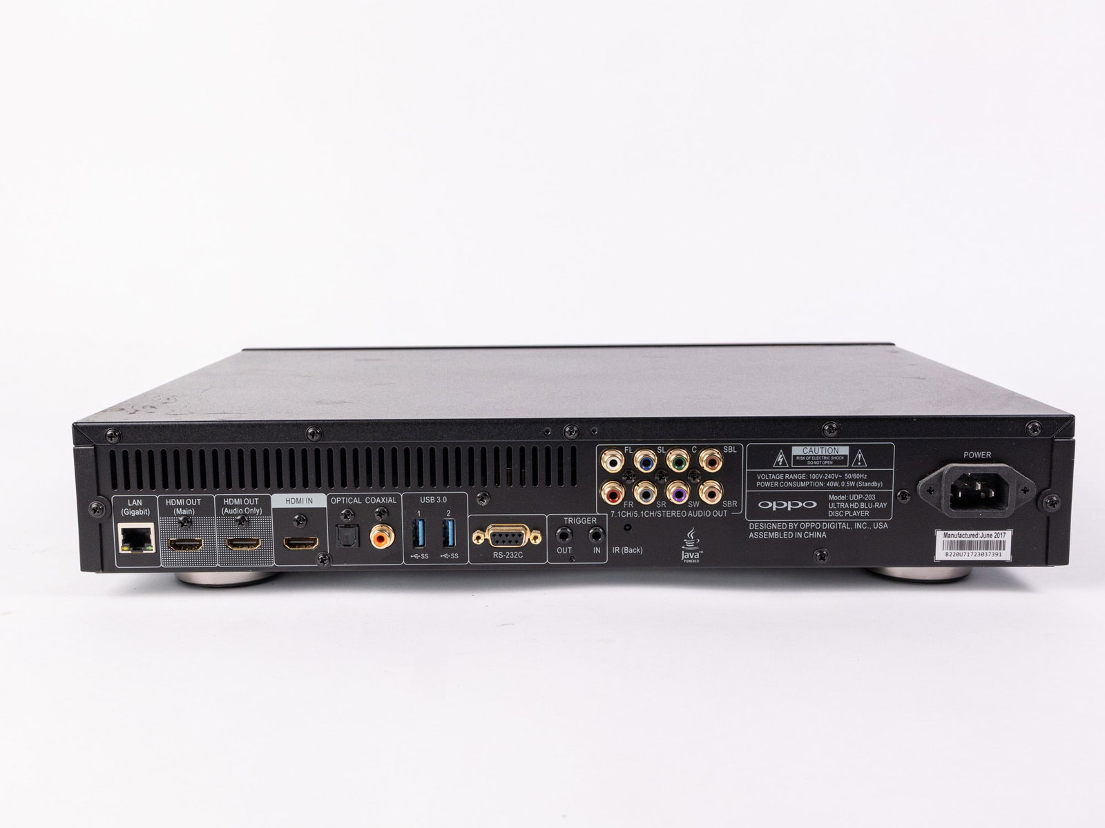 Oppo UDP-203 4K Ultra HD Blu-ray Disc Player - 4