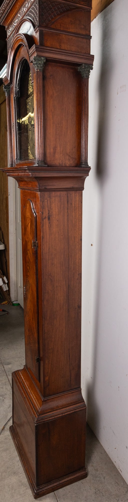 Thomas Davies, Monmouth, New Jersey Late 18th Century Tall Case Clock - 6