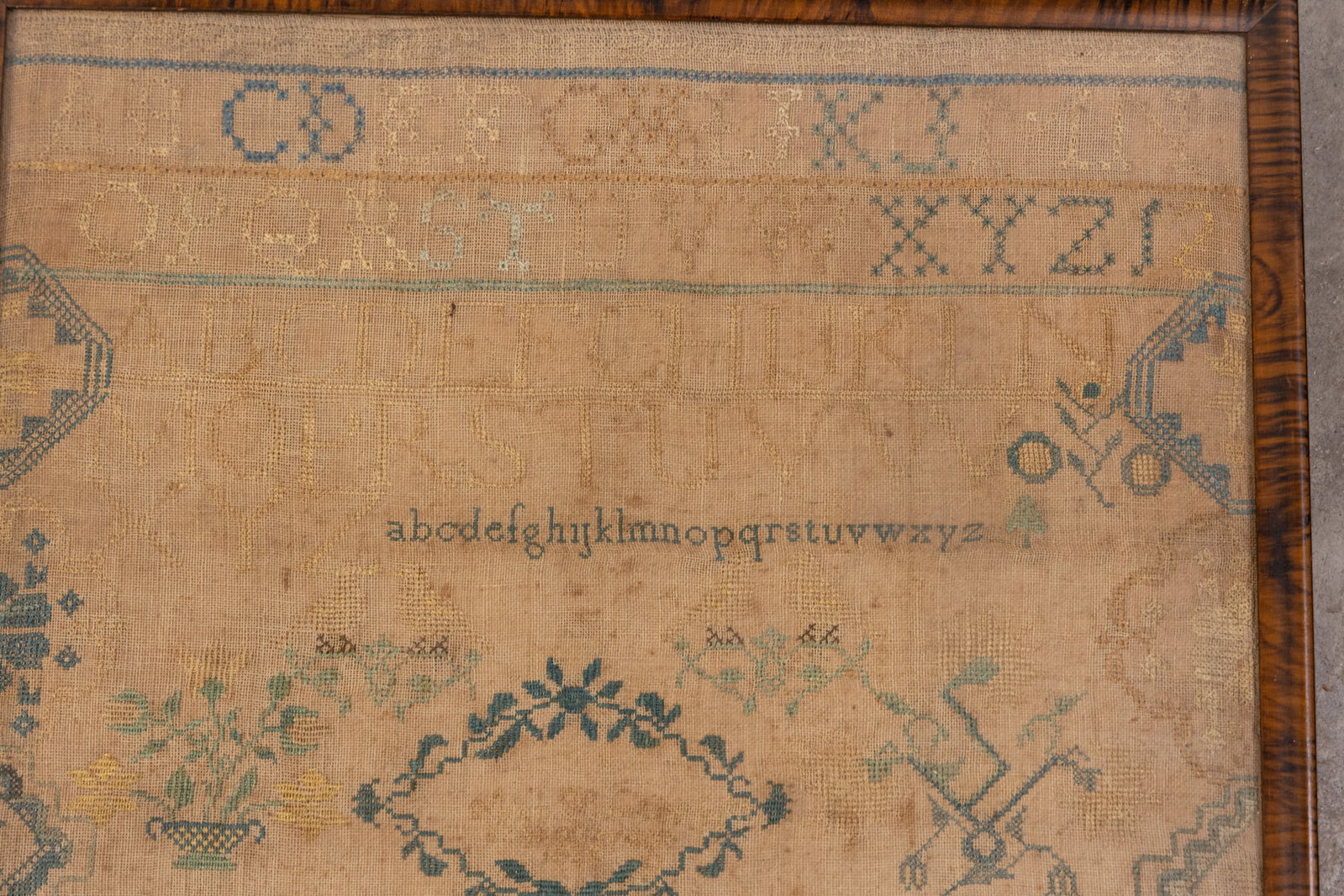 1835 Framed Band Sampler - 3