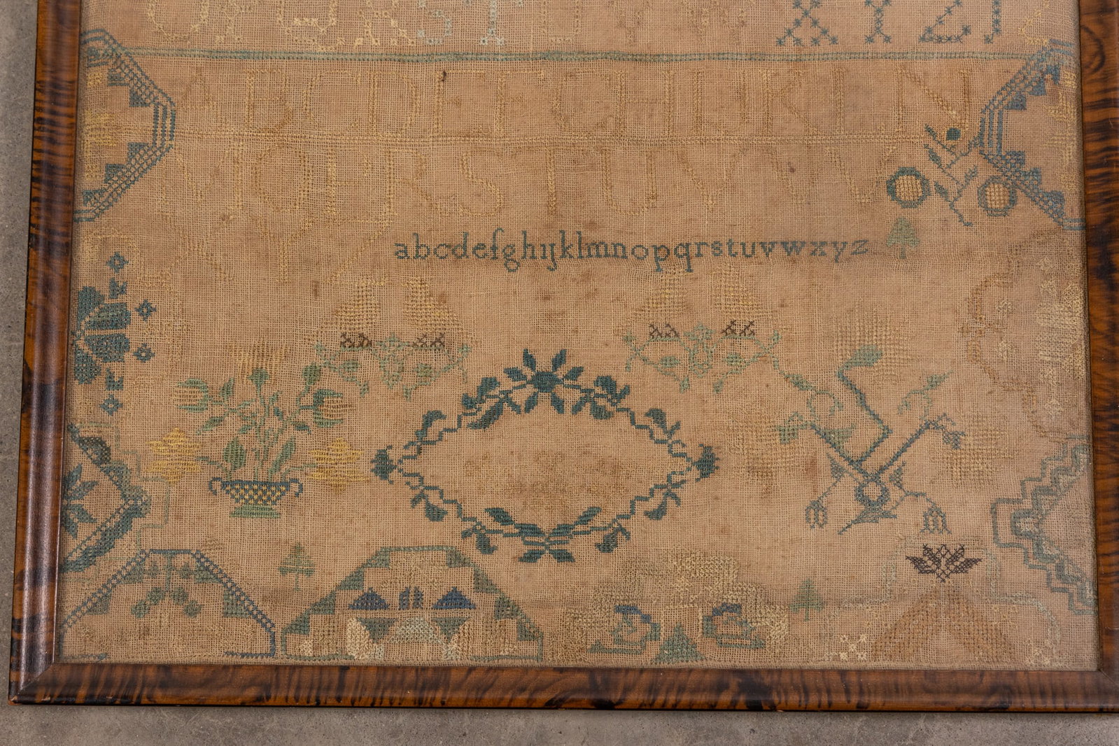 1835 Framed Band Sampler - 4