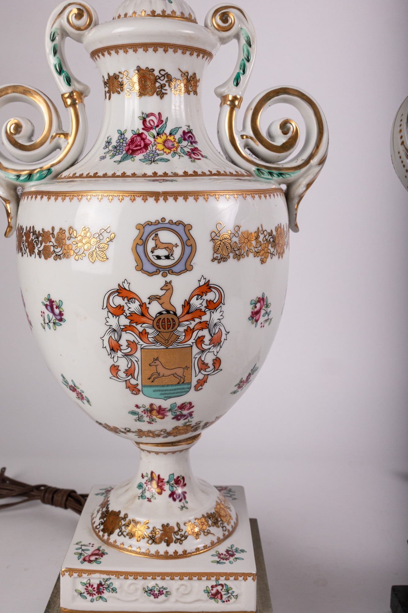 Pair of Frederick Cooper Porcelain Table Lamps - 3