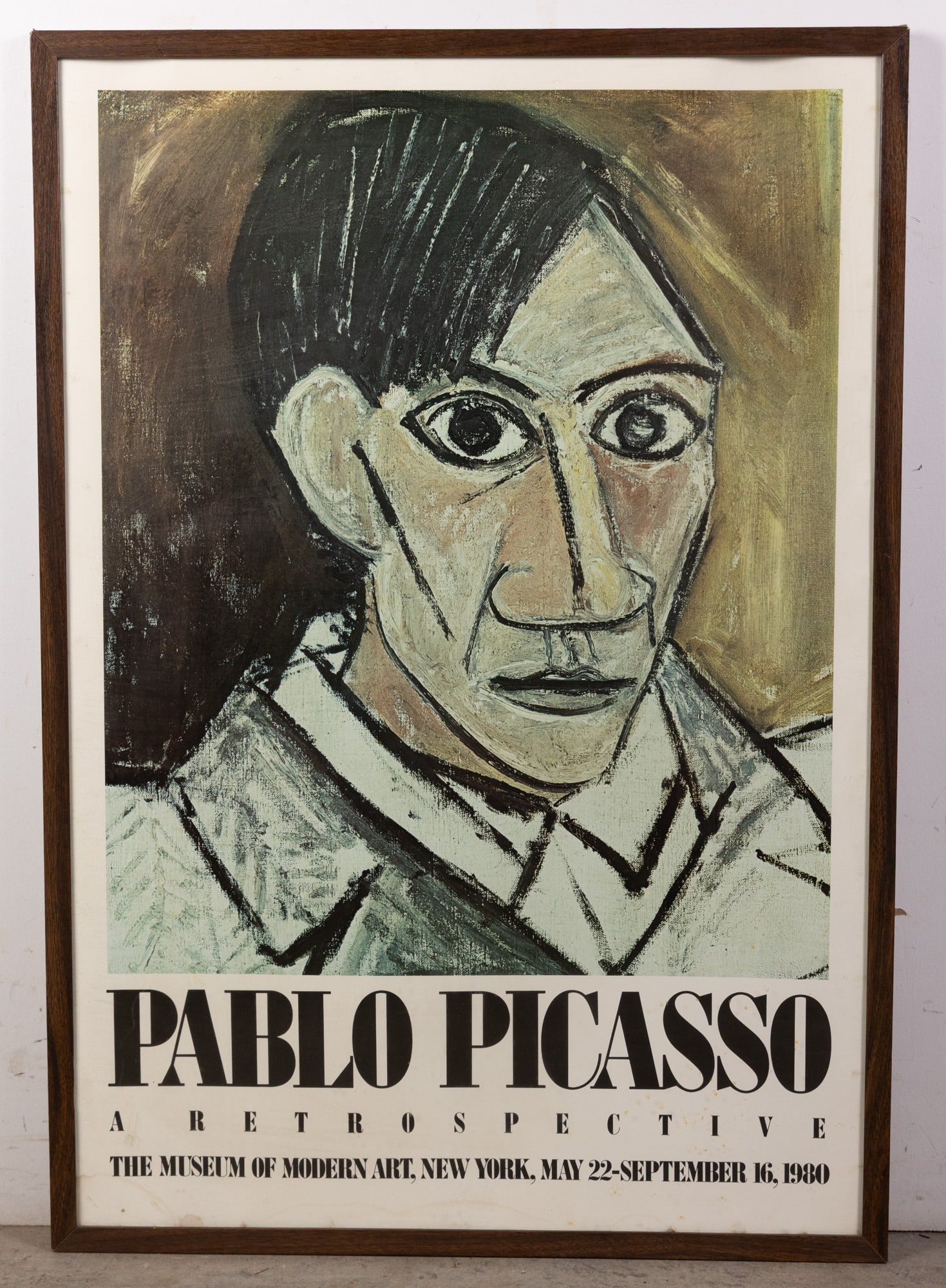 Pablo Picasso Retrospective 1980 MOMA Poster: Pablo Picasso Retrospective 1980 MOMA Poster Size 36" x 25" Literature Brooks Auction – Online Auction Terms & Conditions Contact: (856) 694-2960 | info@brooks.auction READ BEFORE YOU BID: We