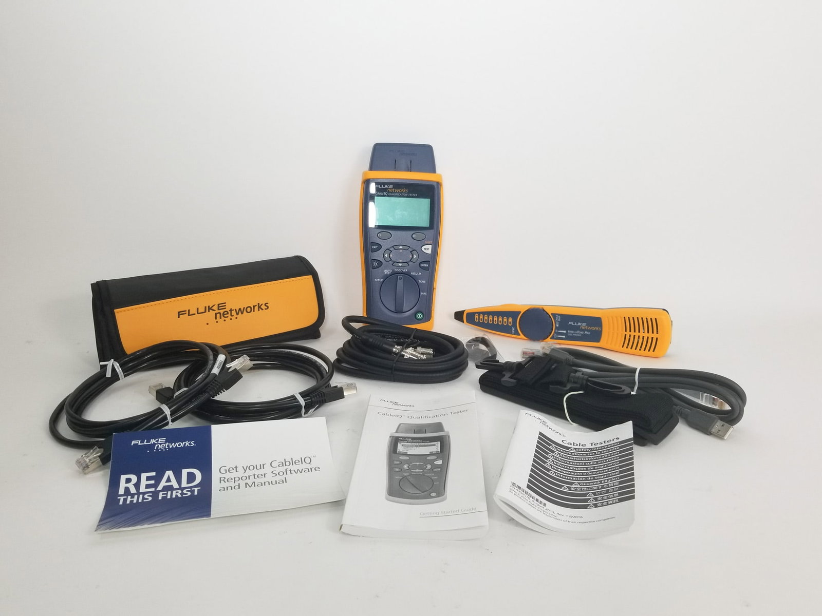 Fluke Networks Cable IQ Qualification Tester Kit: Fluke Networks Cable IQ Qualification Tester Kit Literature Brooks Auction – Online Auction Terms & Conditions Contact: (856) 694-2960 | info@brooks.auction READ BEFORE YOU BID: We want you to